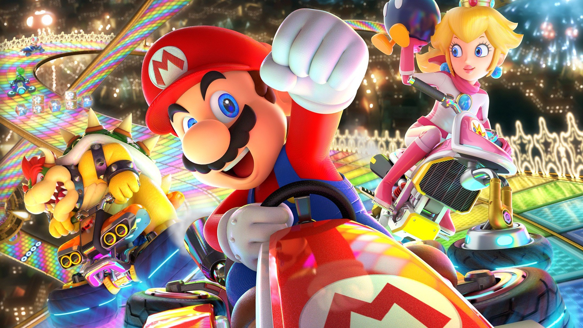 1920x1080 Mario Kart 8 Is Back For A Triumphant Second Lap On Nintendo Switch | Space