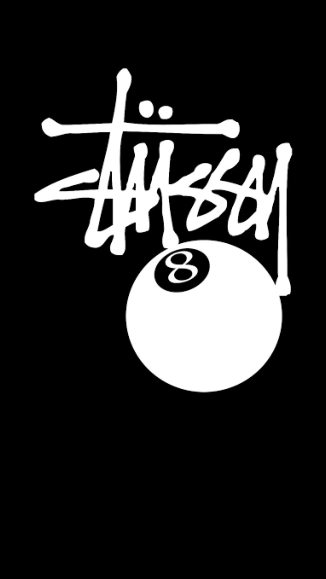 1107x1965 #stussy #black #wallpaper #android #iphone