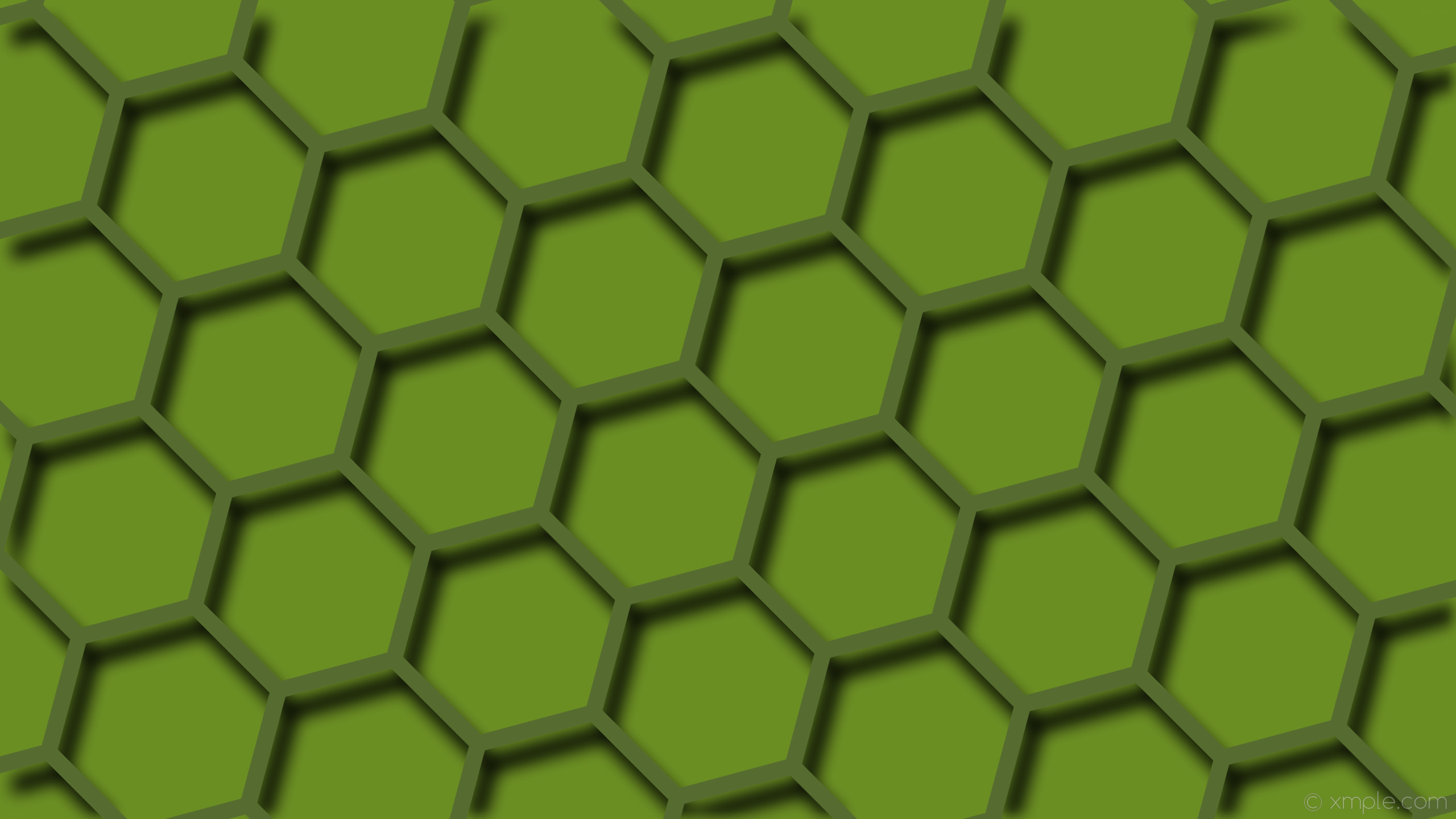 2560x1440 wallpaper beehive green hexagon drop shadow dark olive green olive drab  #556b2f #6b8e23 45