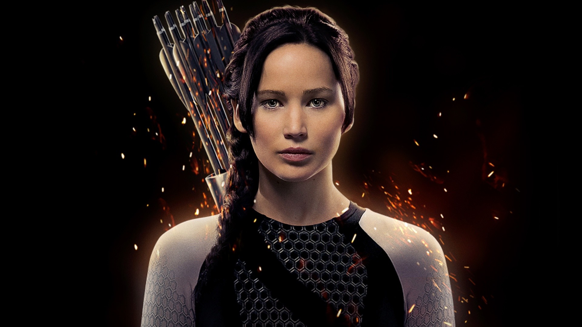 1920x1080 Jennifer Lawrence as Katniss Wallpapers