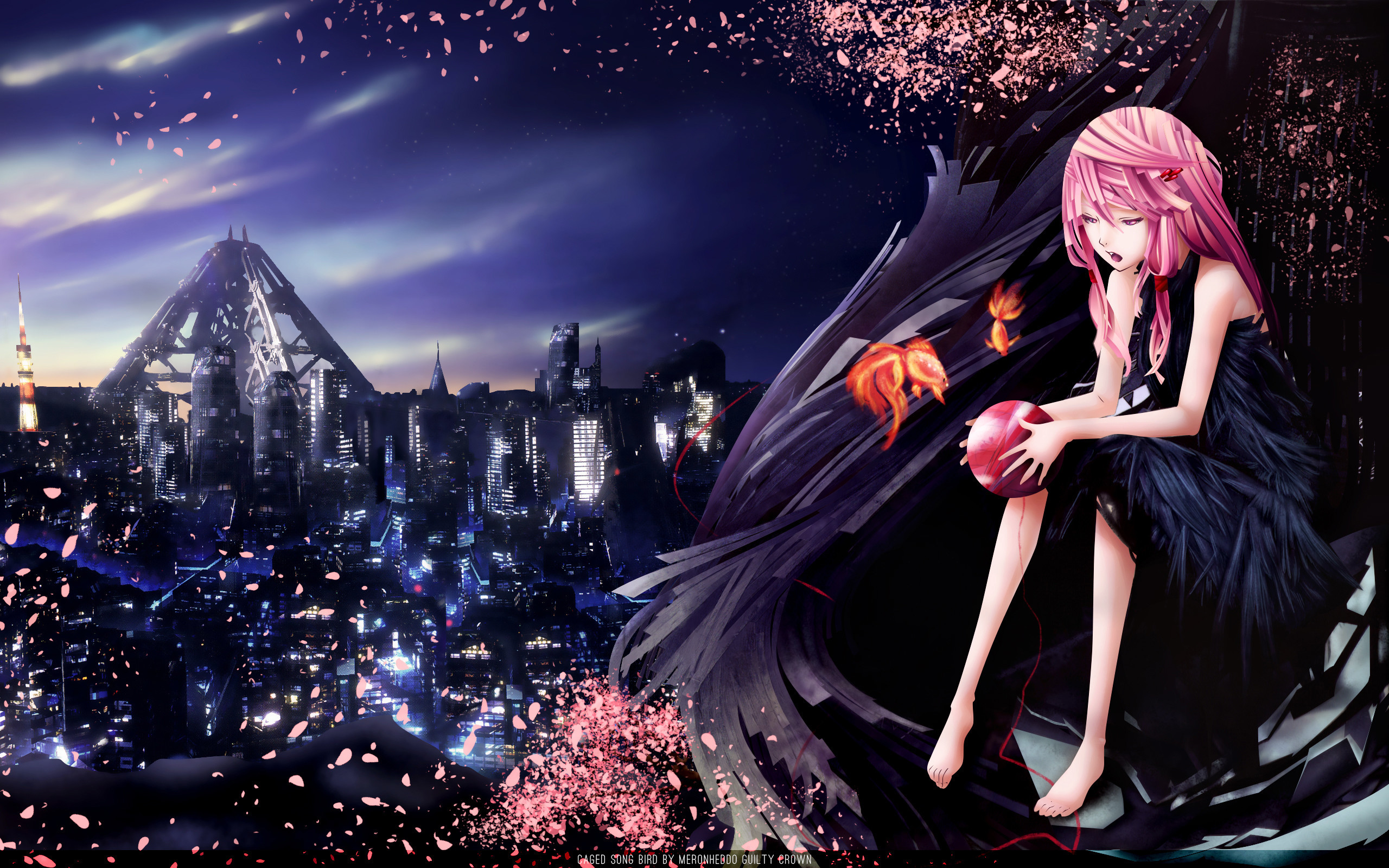 2560x1600  256 Guilty Crown HD Wallpapers | Backgrounds - Wallpaper Abyss .