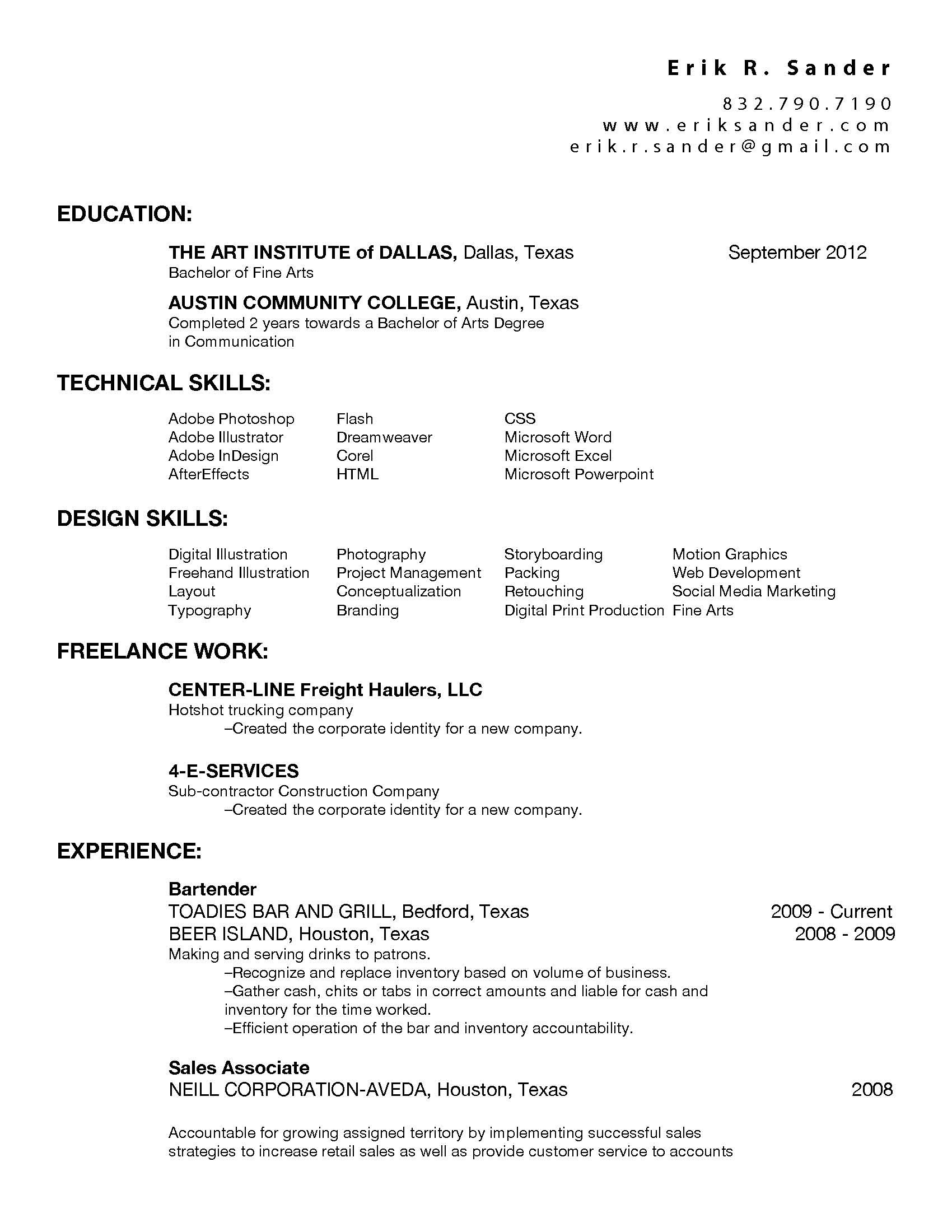 1700x2200 Resume