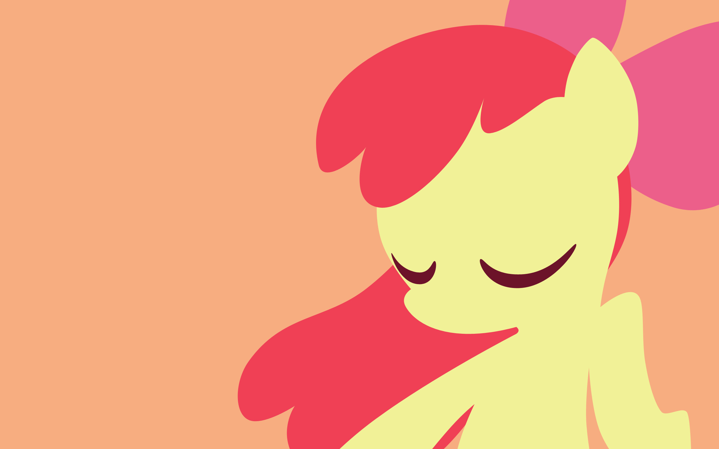 2400x1500 My Little Pony: Friendship is Magic Applebloom wallpaper