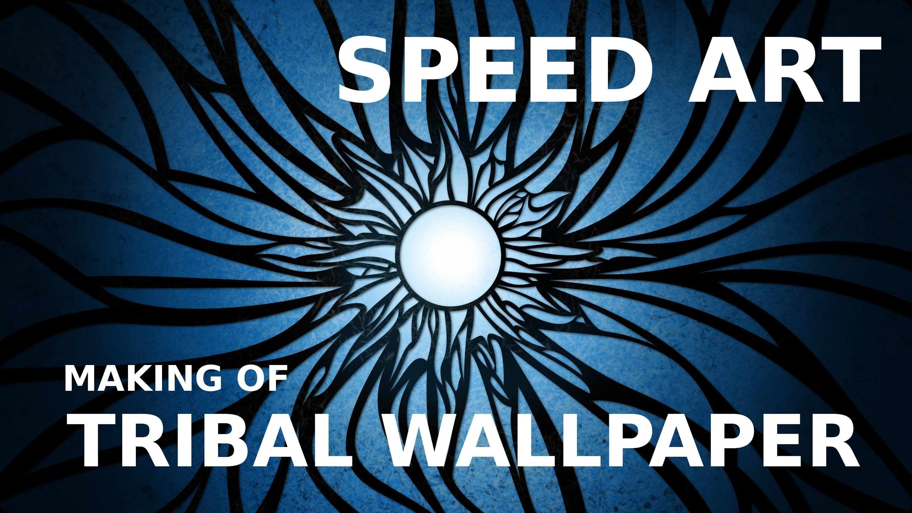 3000x1688 Speed Art: Solar flare (tribal wallpaper)
