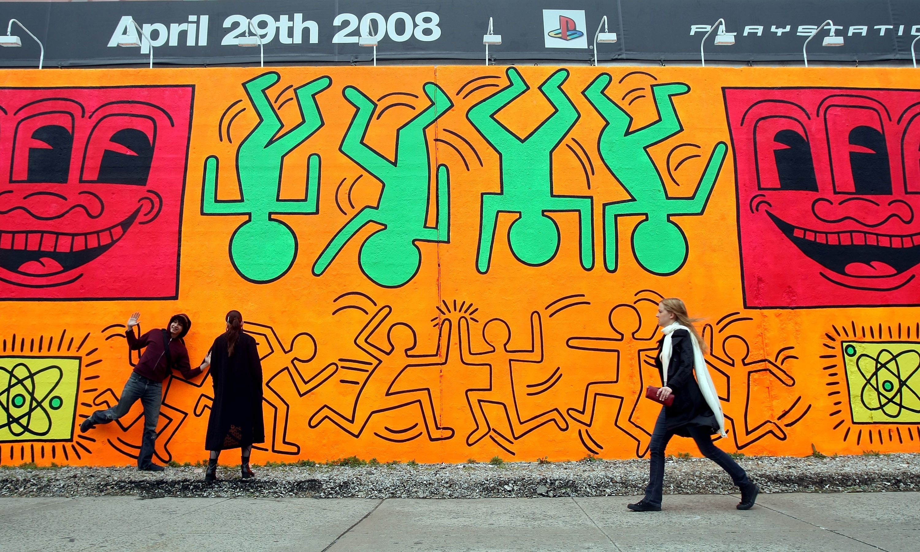 3000x1802 Fate of Keith Haring Mural in Limbo, Museum Visitors Keep Destroying Art