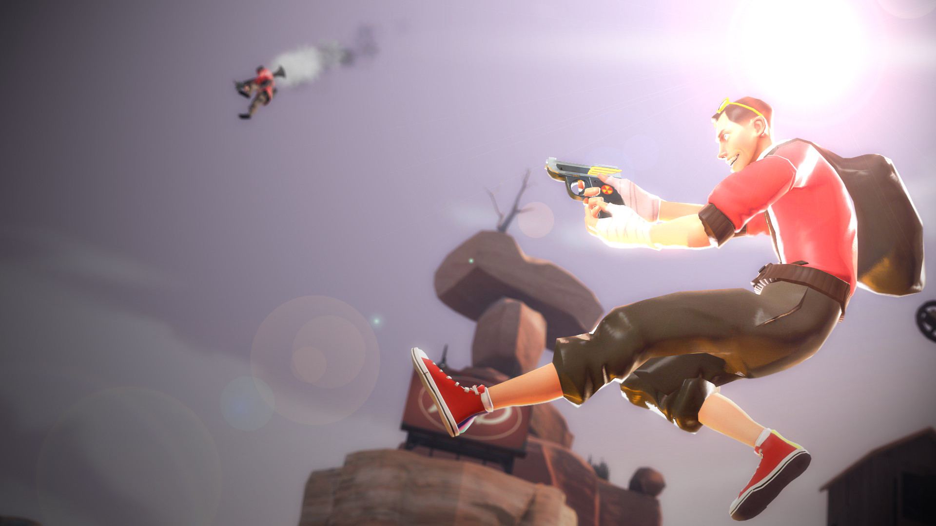 1920x1080 ... TF2 Poster: The Scout (Garry's Mod) by SideZeo