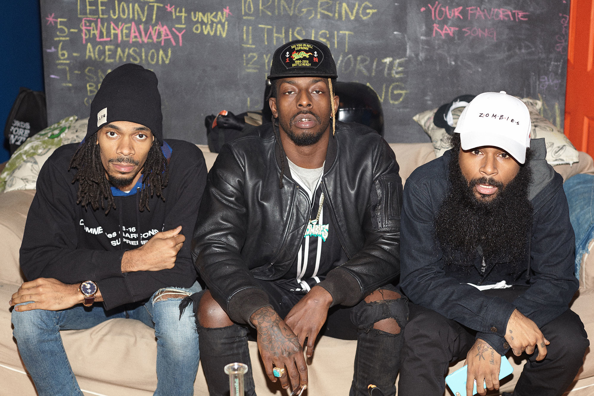 2000x1333 Meechy Darko, Erick “The Architect” Elliott and Juice make up the  Brooklyn-born rap trio The Flatbush Zombies. The name stems from an early,  somewhat devout ...