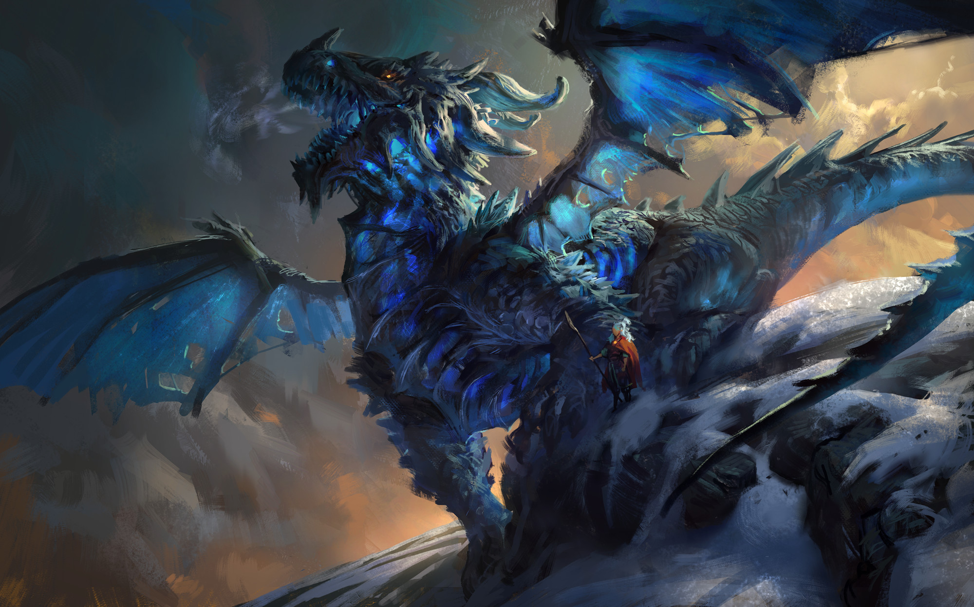 2000x1247 25 Best Epic Dragon Art Picture Gallery