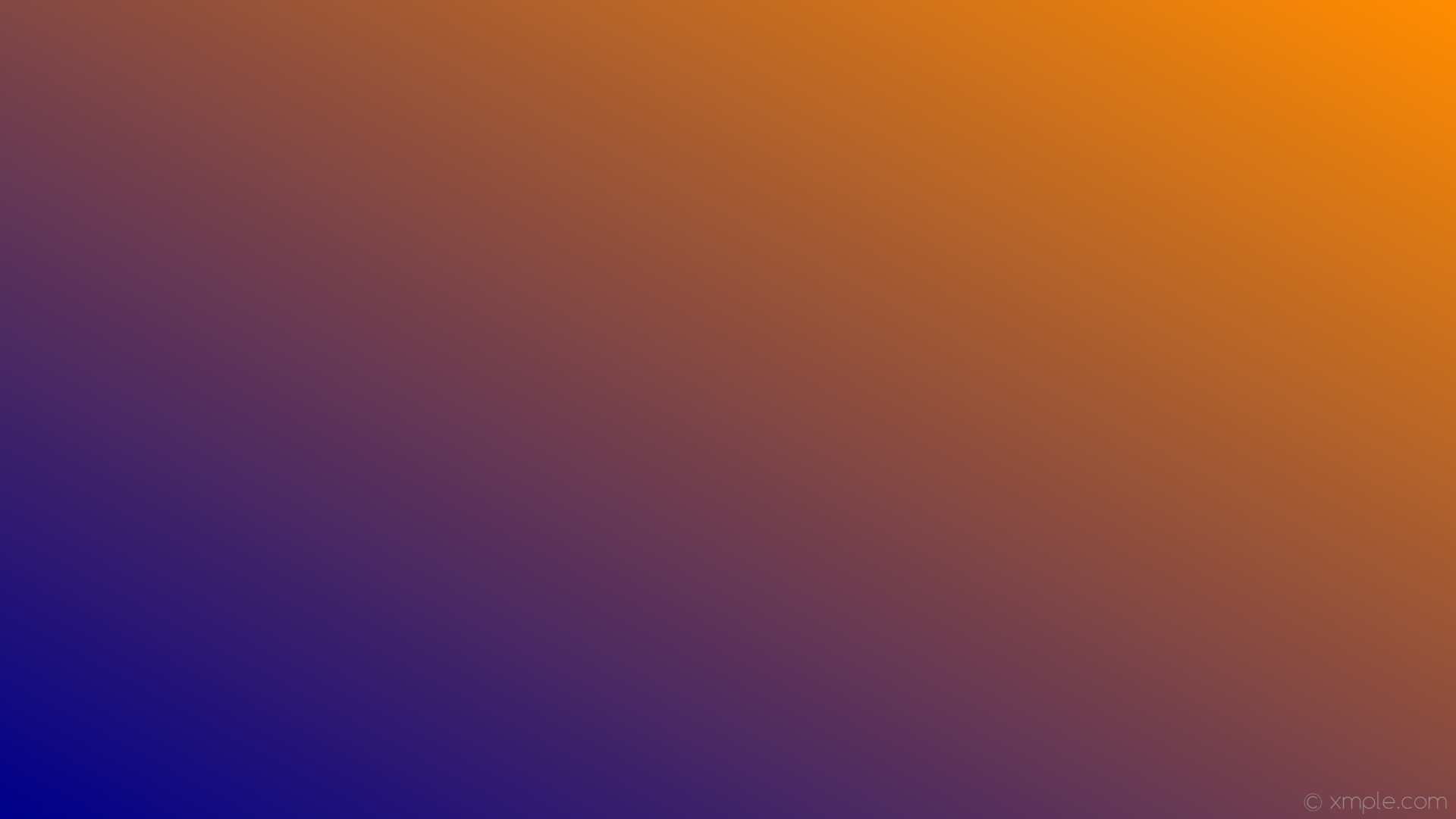 1920x1080 wallpaper linear gradient orange blue dark orange dark blue #ff8c00 #00008b  30Â°