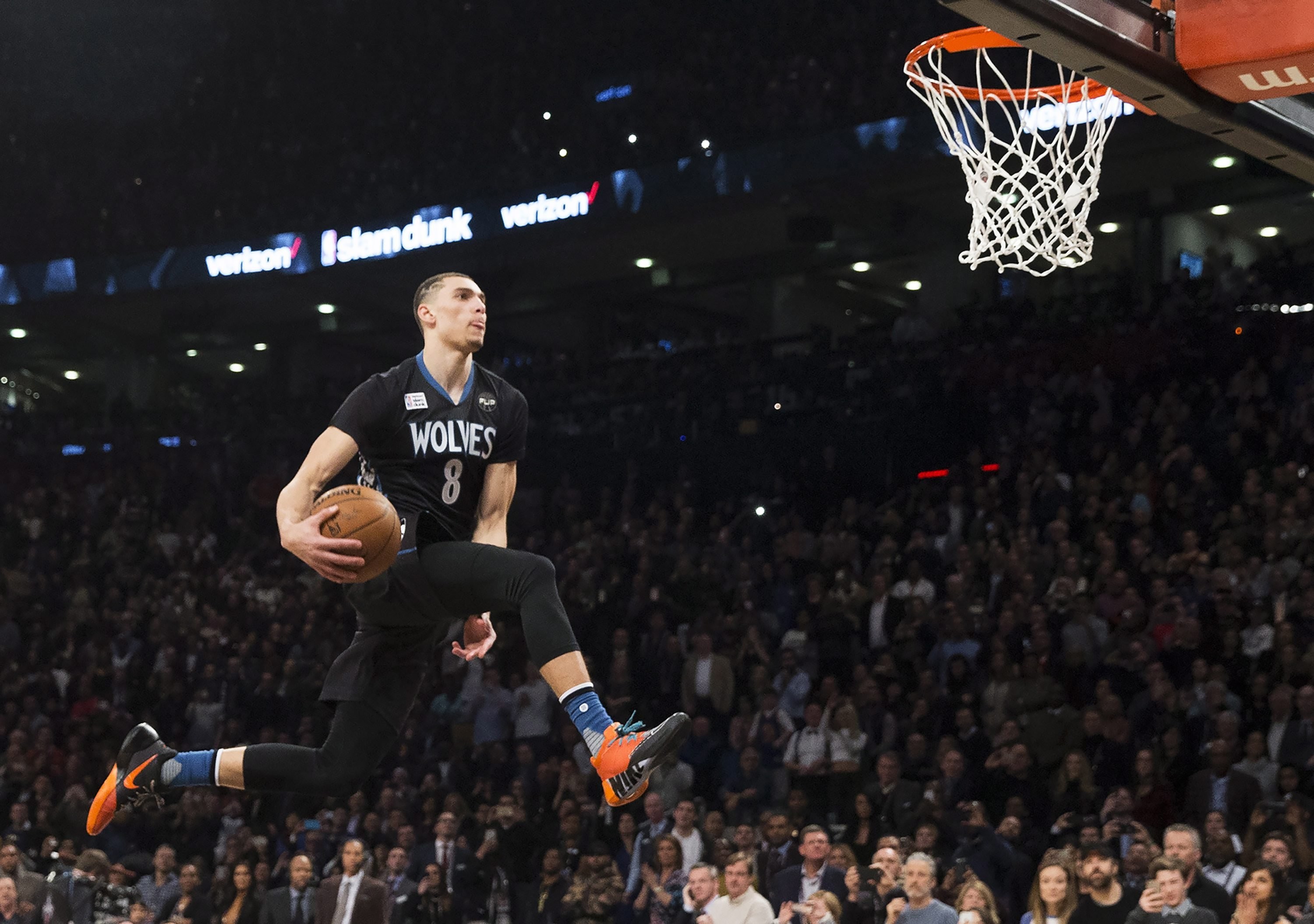 3000x2110 Zach LaVine won't defend his dunk contest title. What about the three-point  contest?