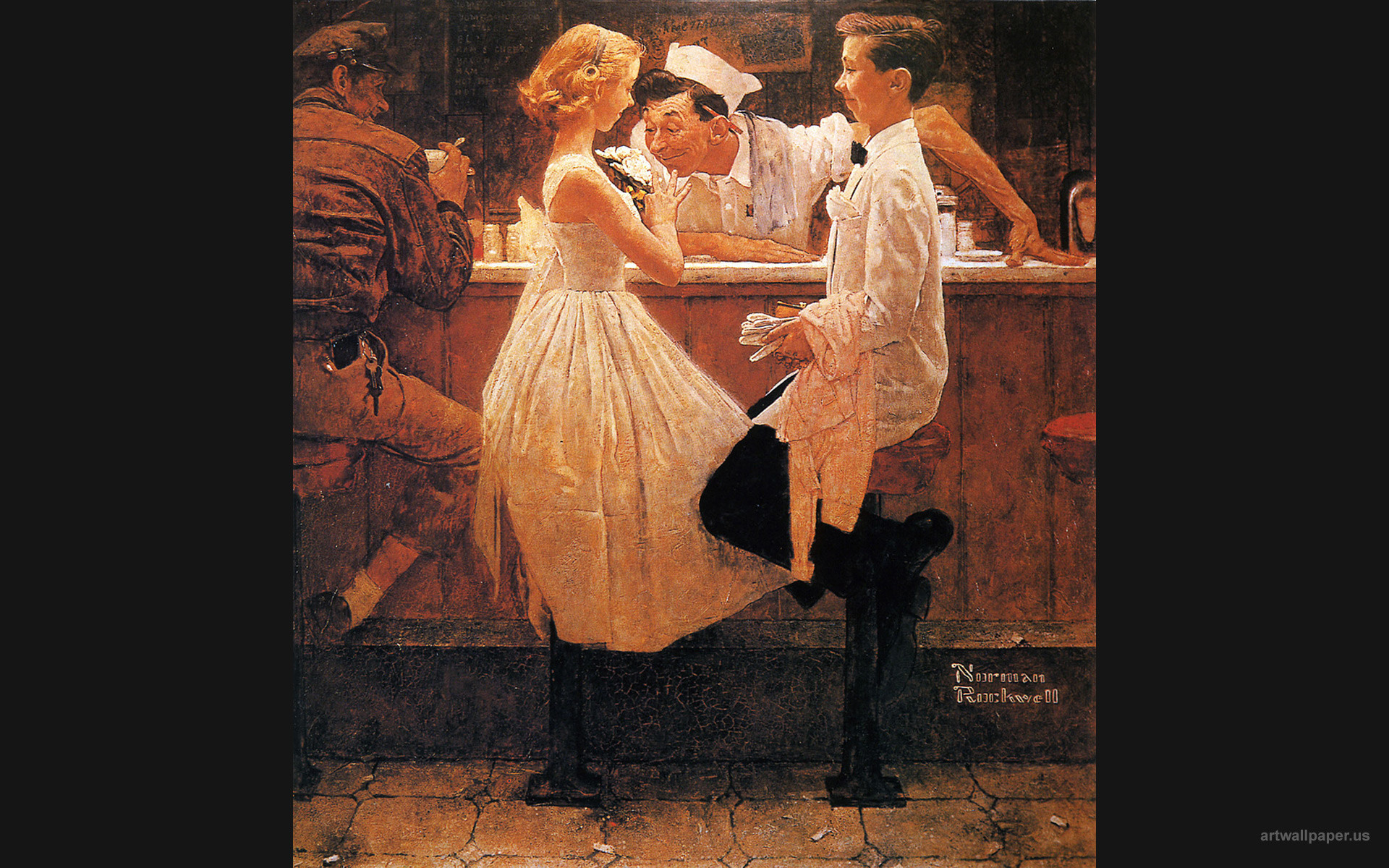 1920x1200 Wallpapers Norman Rockwell 