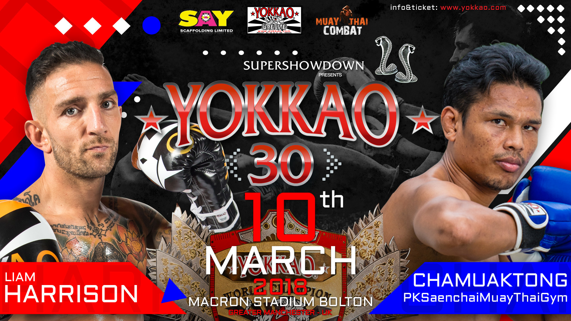 1920x1080 EVENTS. YOKKAO Muay Thai: ...