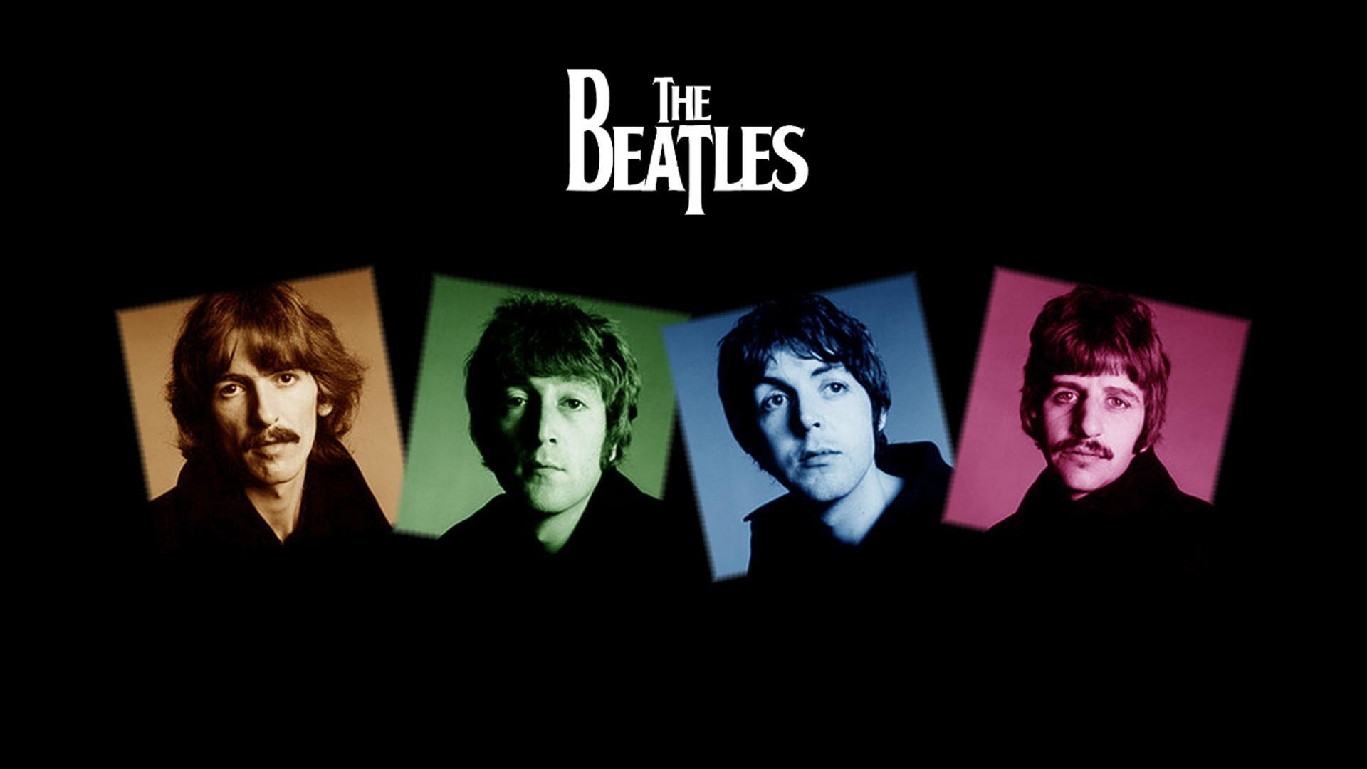 beatles logo wallpaper