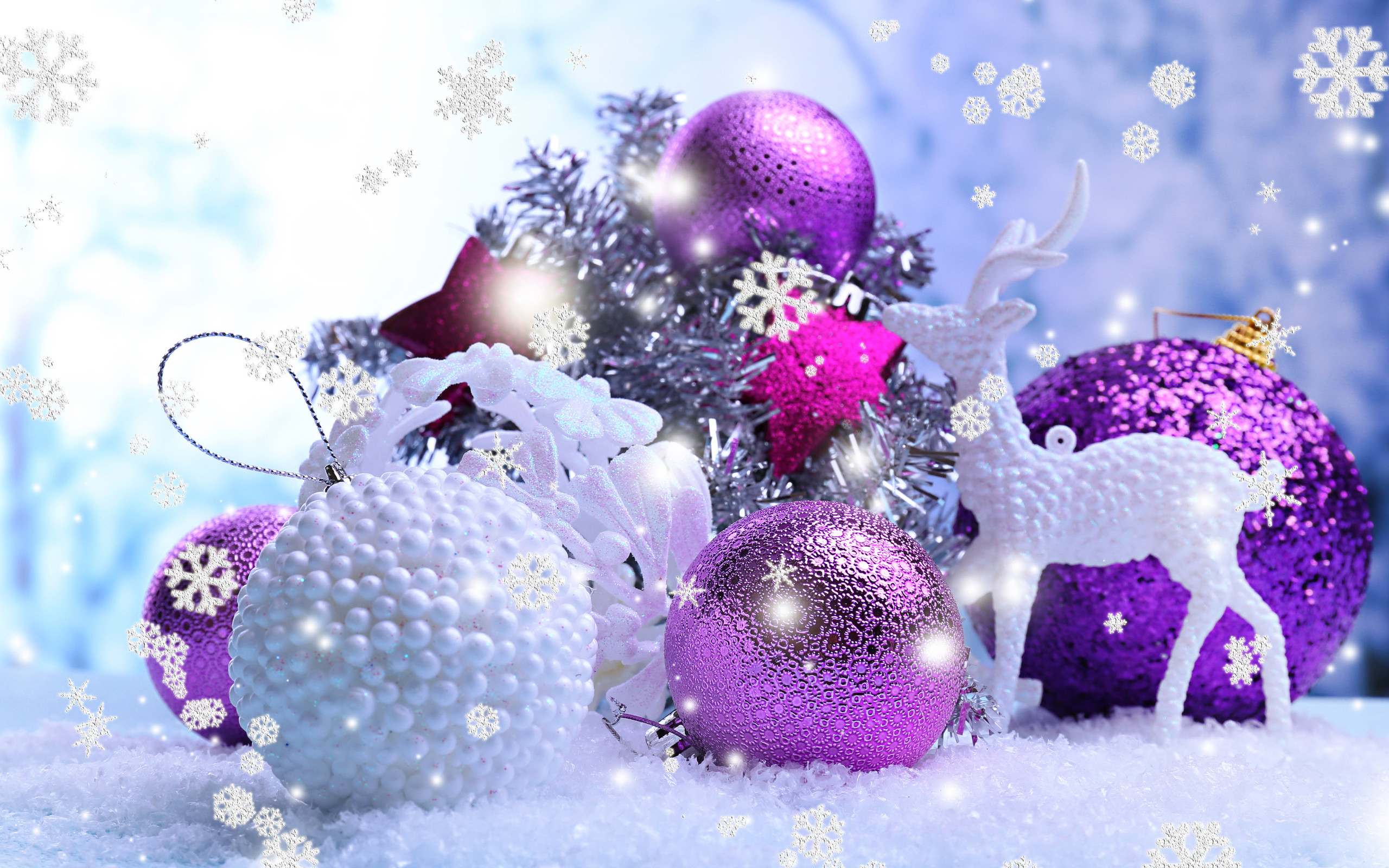2560x1600 Winter And Christmas Time