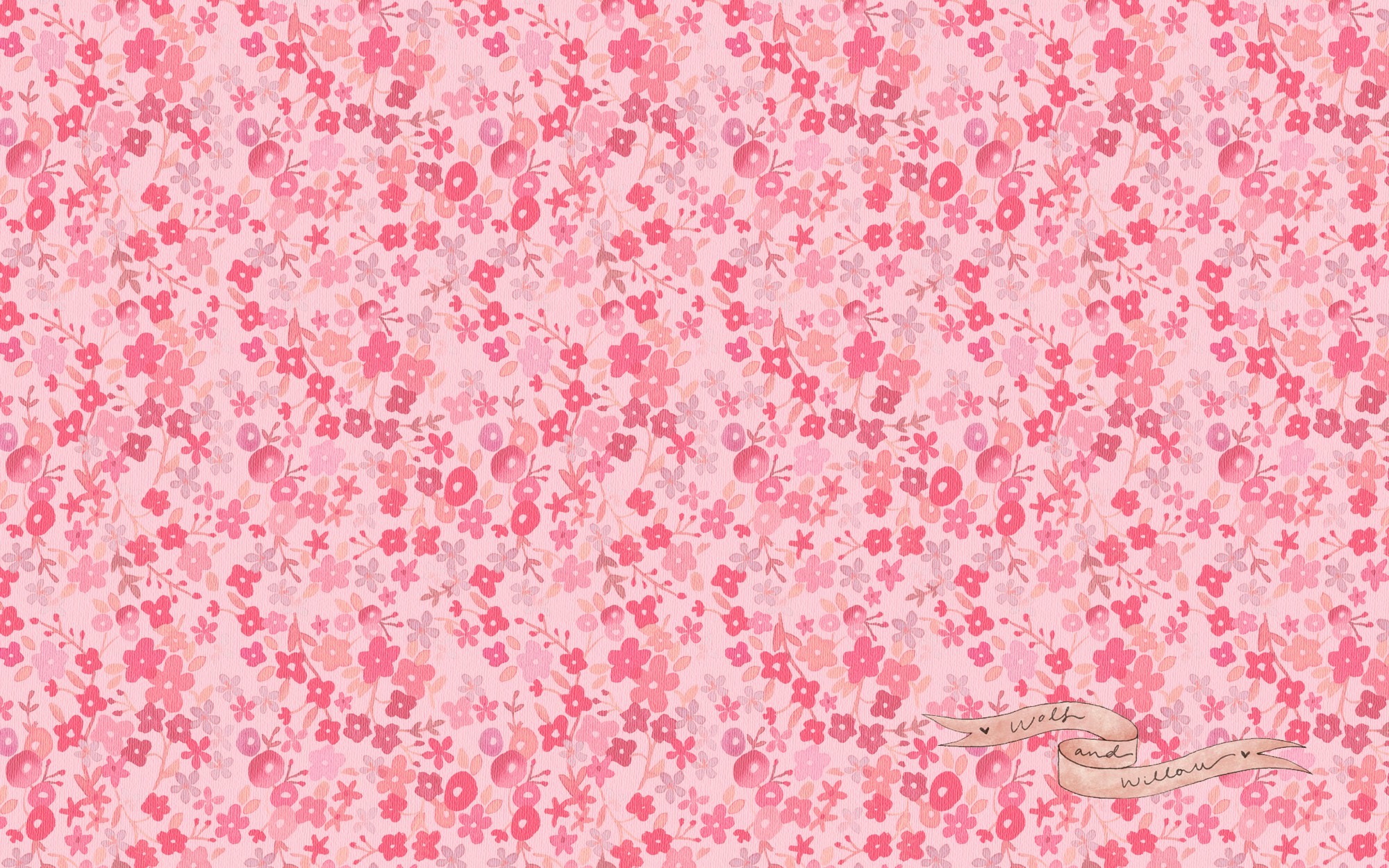 2000x1250 Pink Girly Desktop Wallpaper