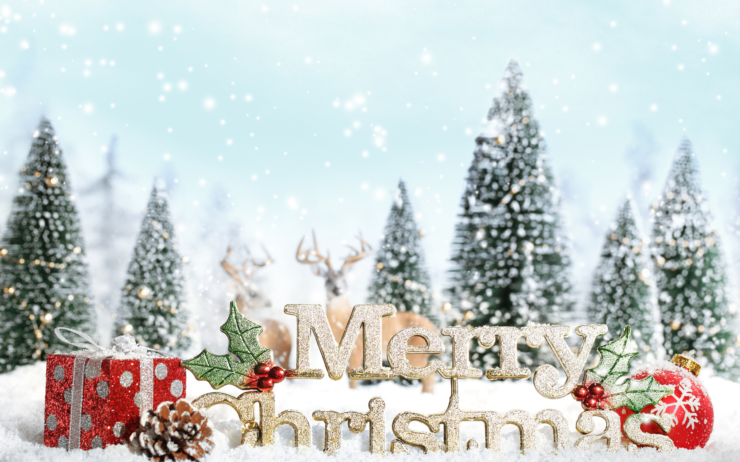 2560x1600 Merry Xmas HD images free download wallpapers