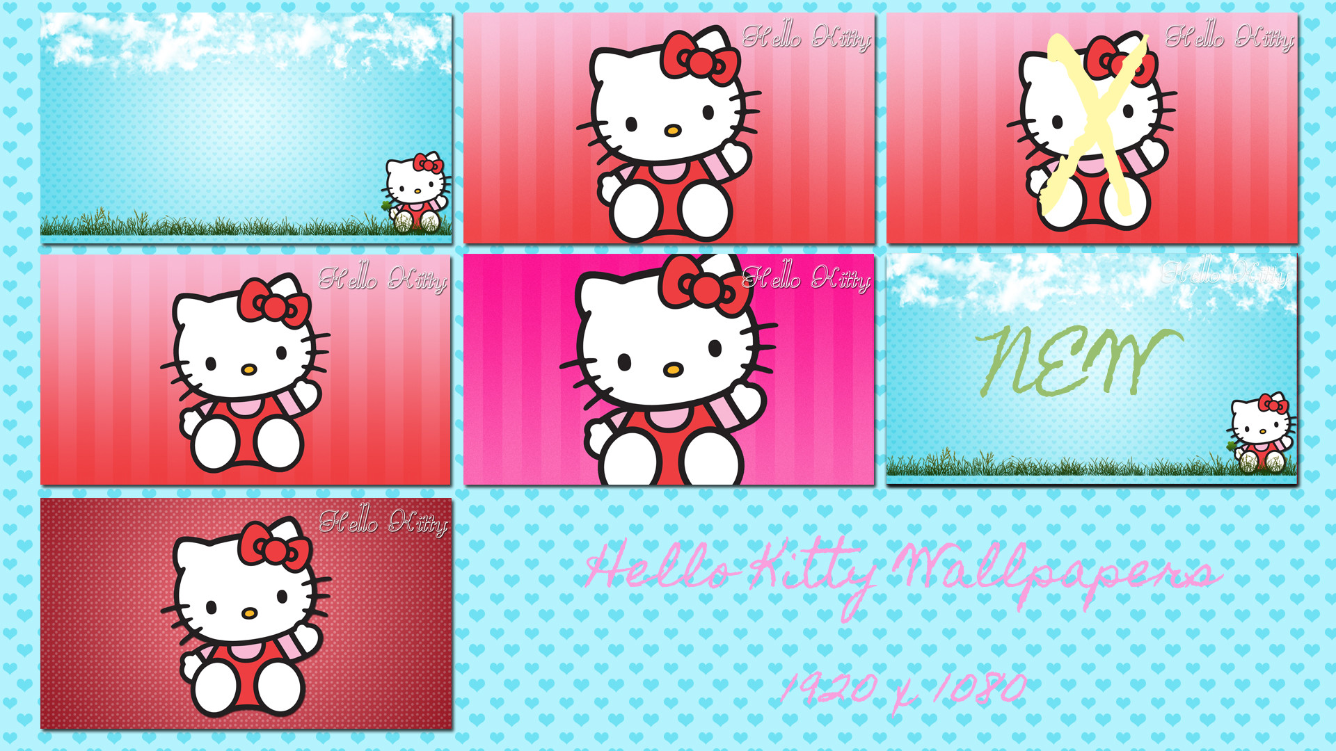 1920x1080 ... Cute Hello Kitty Desktop 6 Pack! - 1920 x 1080 by Sleepy-Stardust
