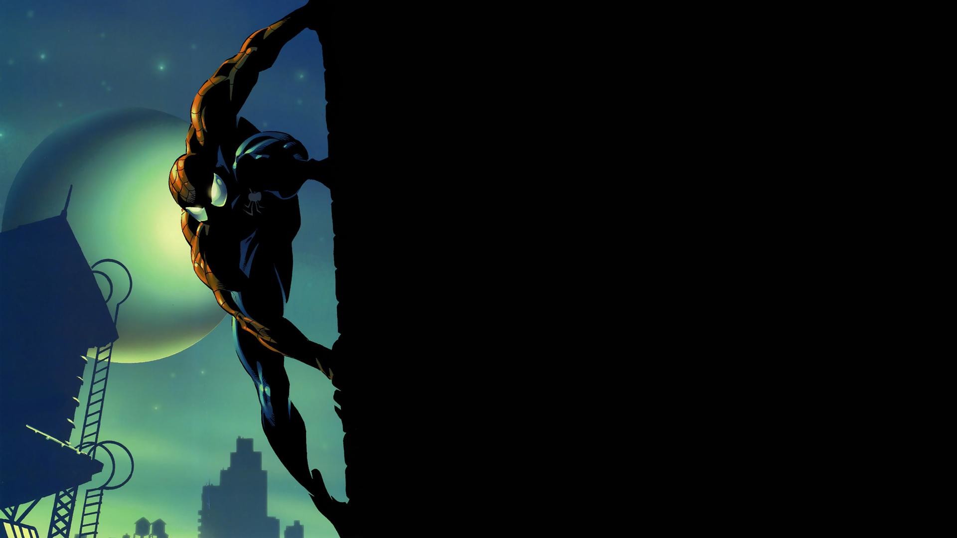 1920x1080 Spiderman Comics Spider-man Superhero dark wallpaper Wallpapers HD /  Desktop and Mobile Backgrounds
