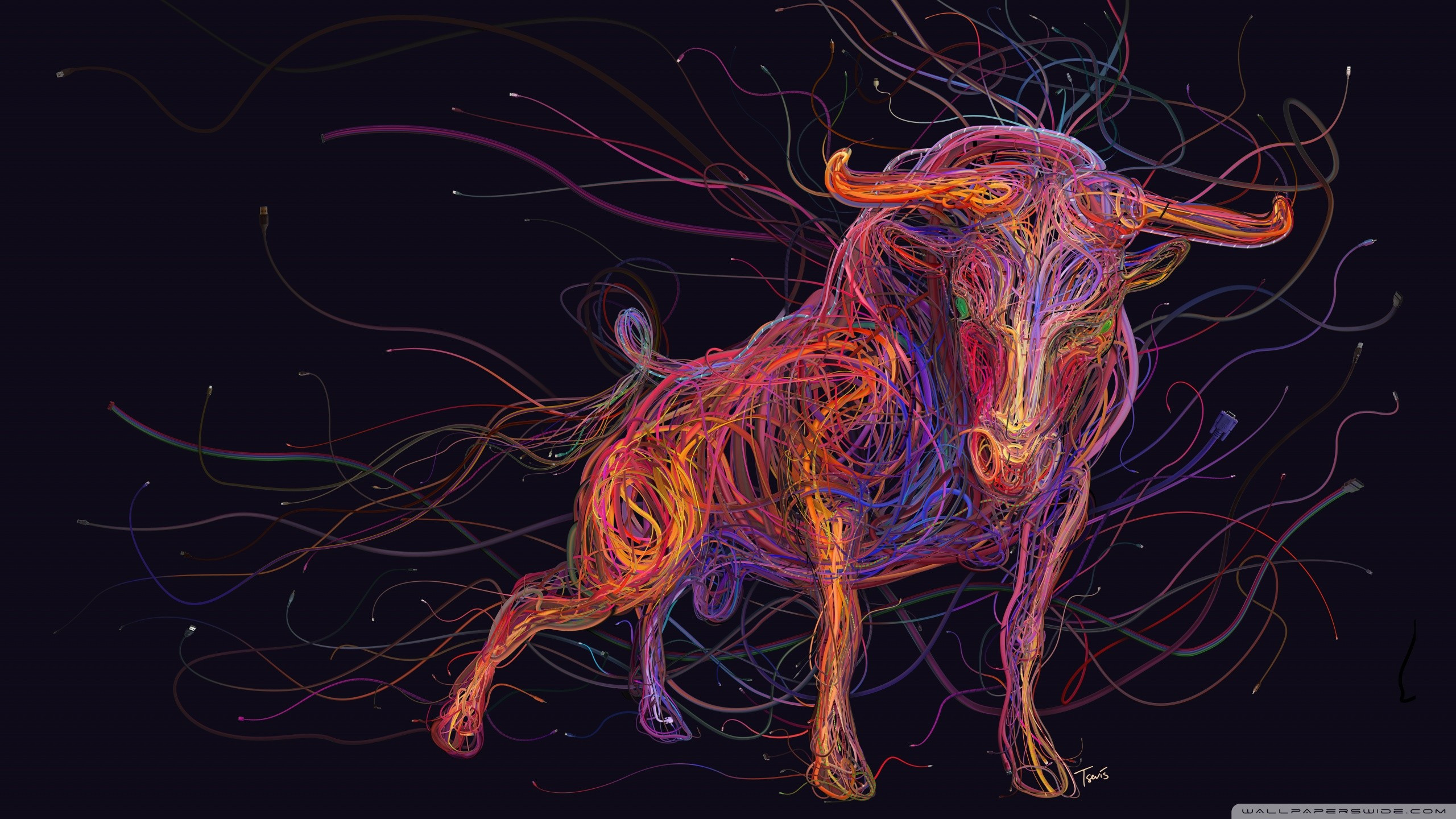 2560x1440 Taurus Zodiac Wallpaper Lovely Taurus Sign Wallpapers 46 Images