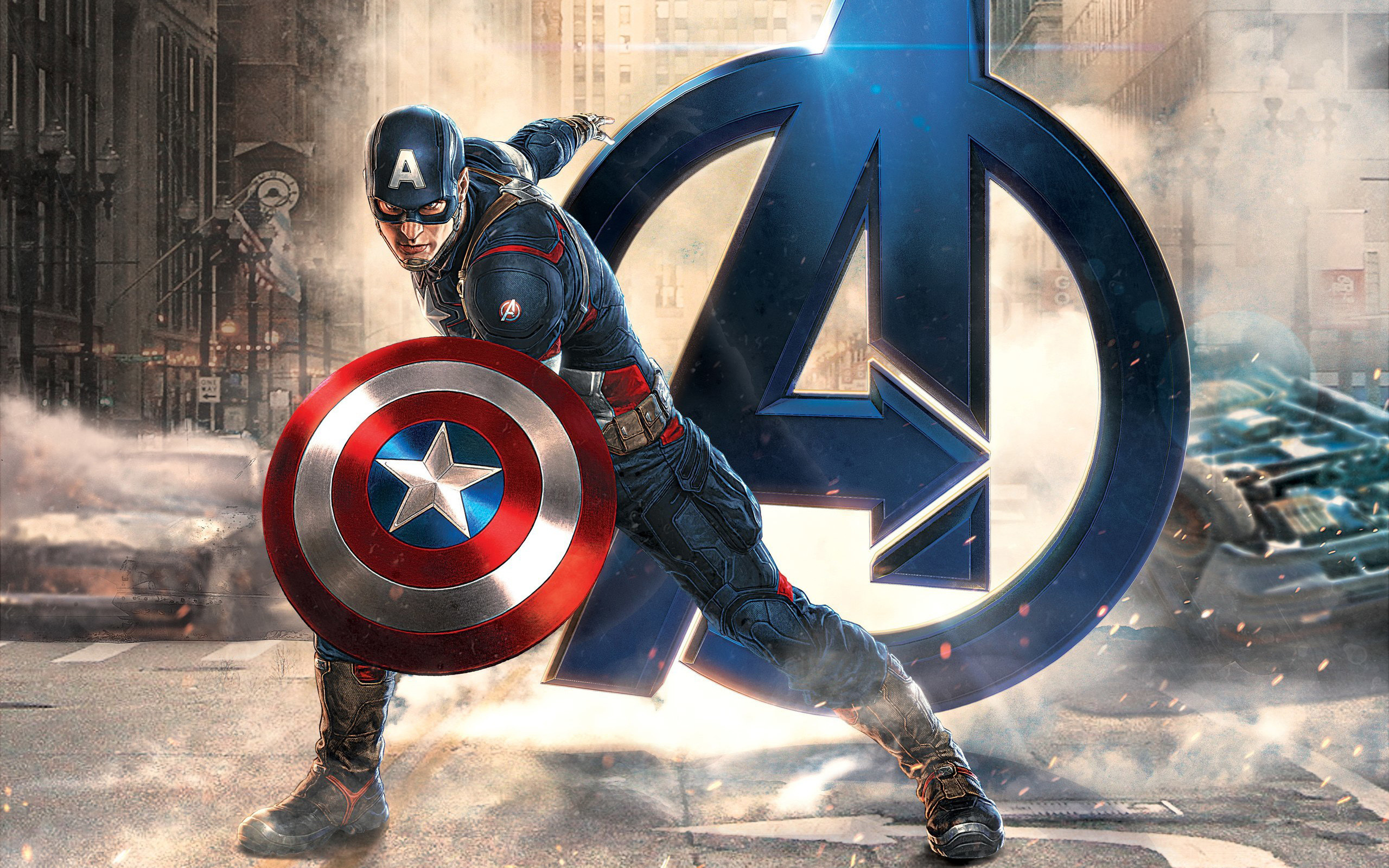 2560x1600 Captain America Desktop Wallpapers
