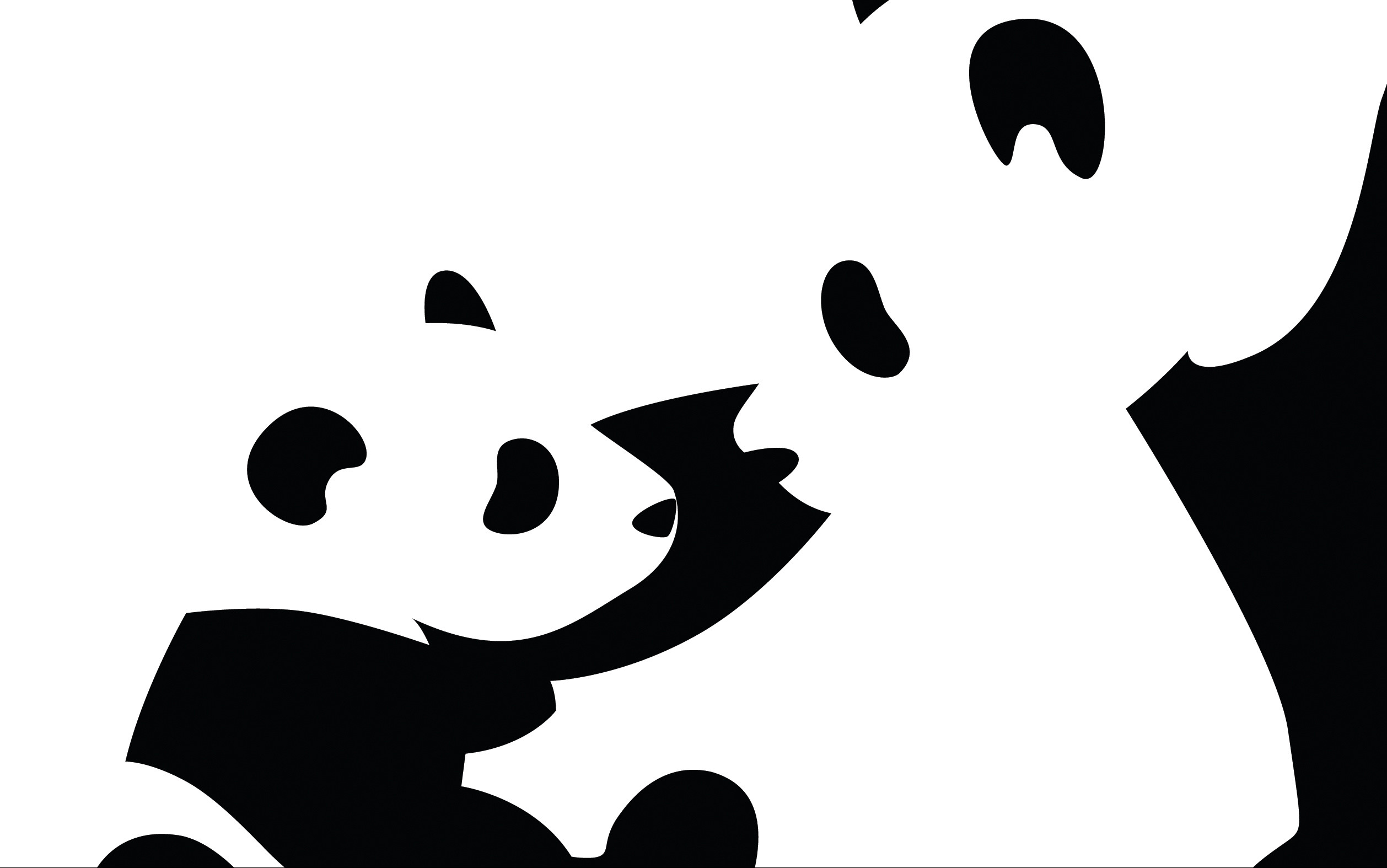 2516x1574 Anime Panda Wallpaper HD Resolution