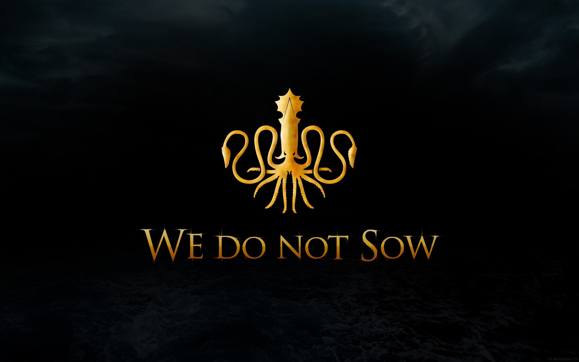 1920x1200 Kraken squid Game of Thrones A Song Of Ice And Fire TV series House Greyjoy  / Wallpaper