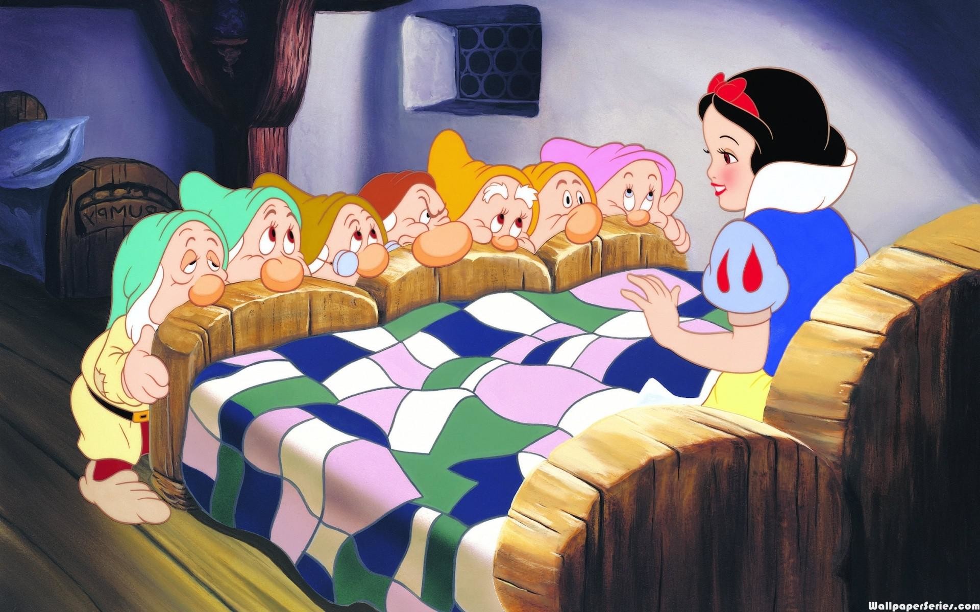 1920x1200 HD Snow White and The Seven Dwarfs Wallpaper