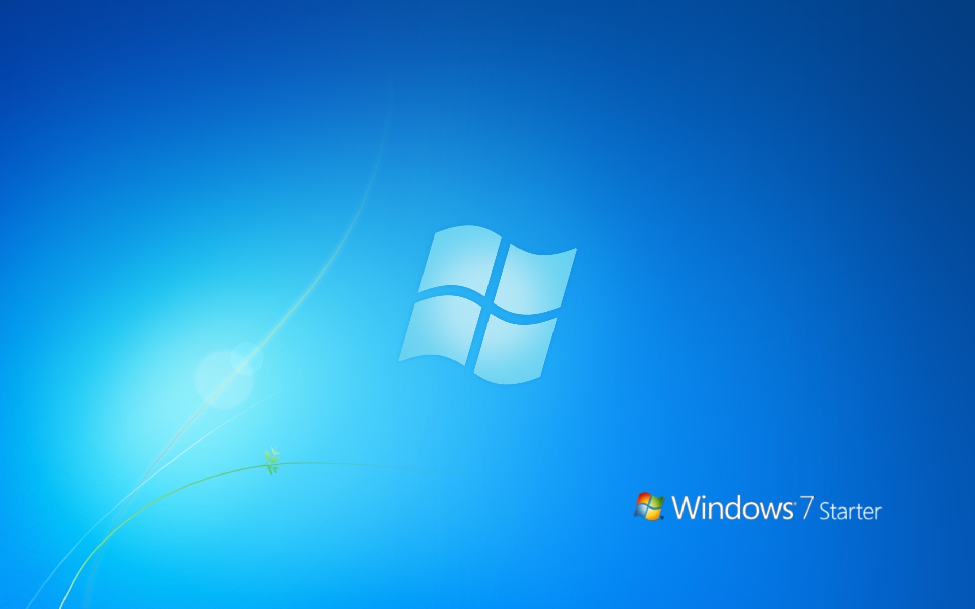 1920x1200 Download Windows 7 Starter Wallpaper (Customized version)