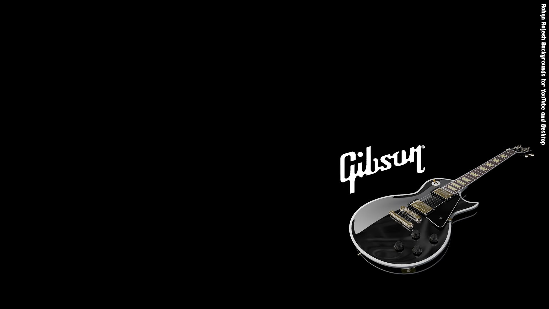 1920x1080 ... Les Paul Gibson HD Background by rohynrajesh