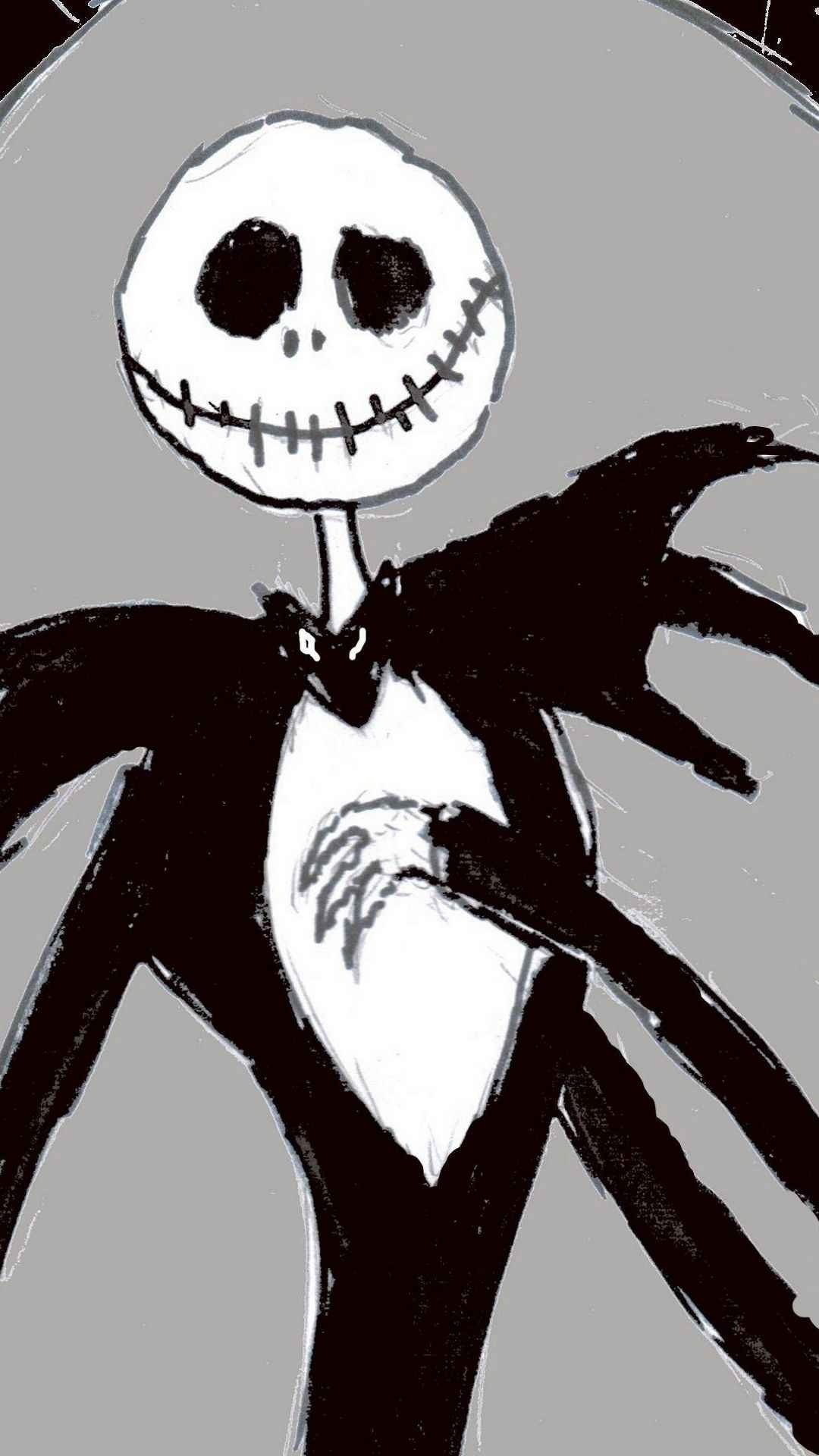 1080x1920 Halloween Jack Skellington iPhone 6 plus wallpaper that's perfect for girls  in 2015 from sunvey - LoveItSoMuch