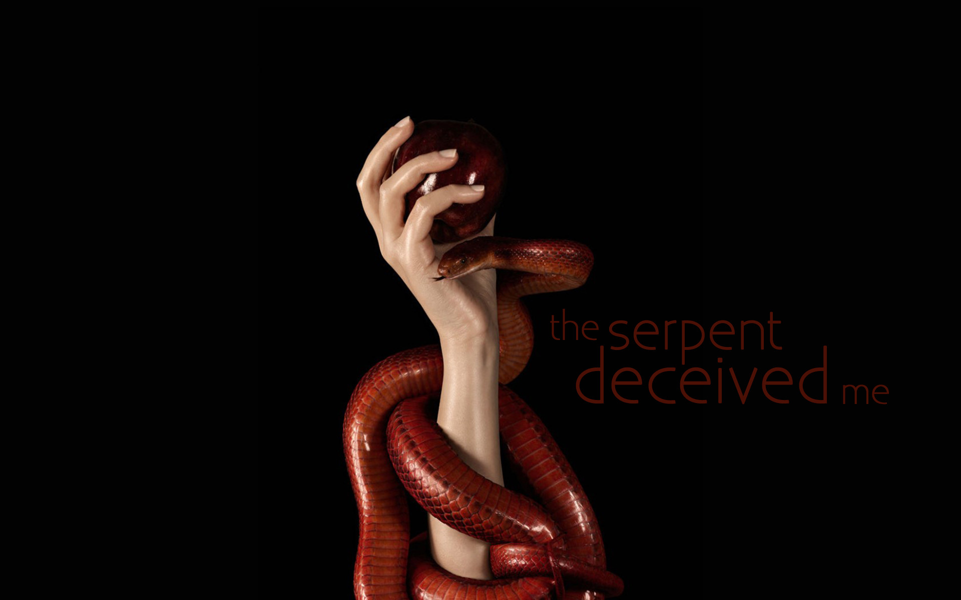 1920x1200 images the-serpent-deceived-me-arm-apple-christian-wallpaper-