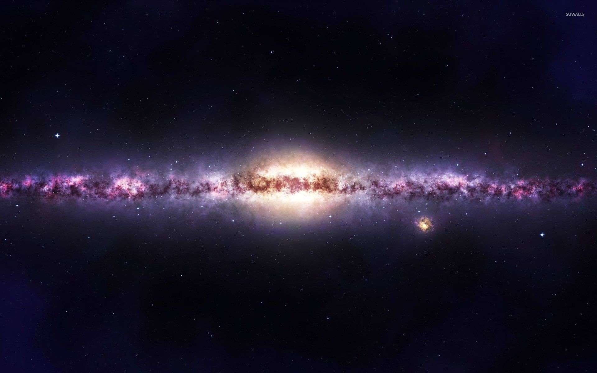 1920x1200 Milky Way galaxy wallpaper