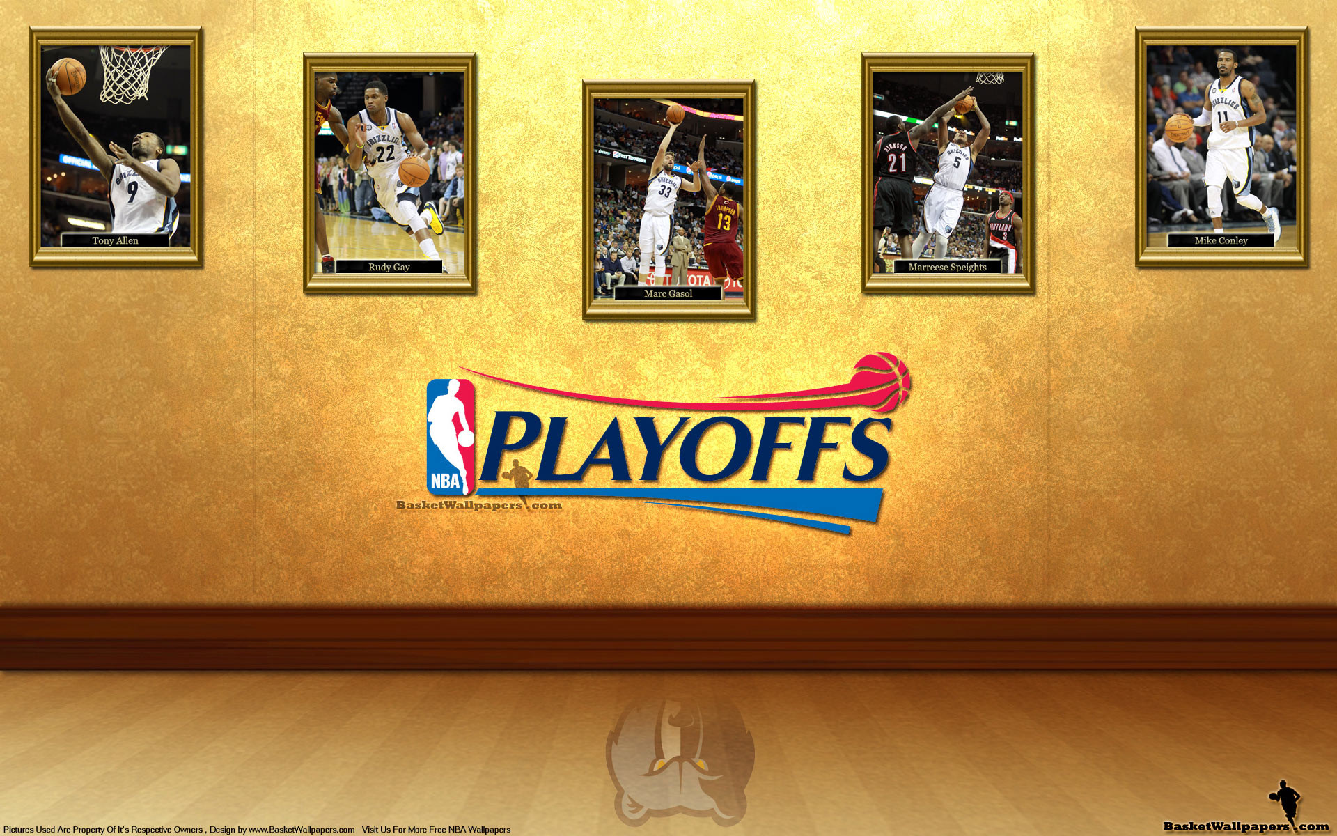 1920x1200 Memphis Grizzlies See You In Playoffs 2012 Wallpaper