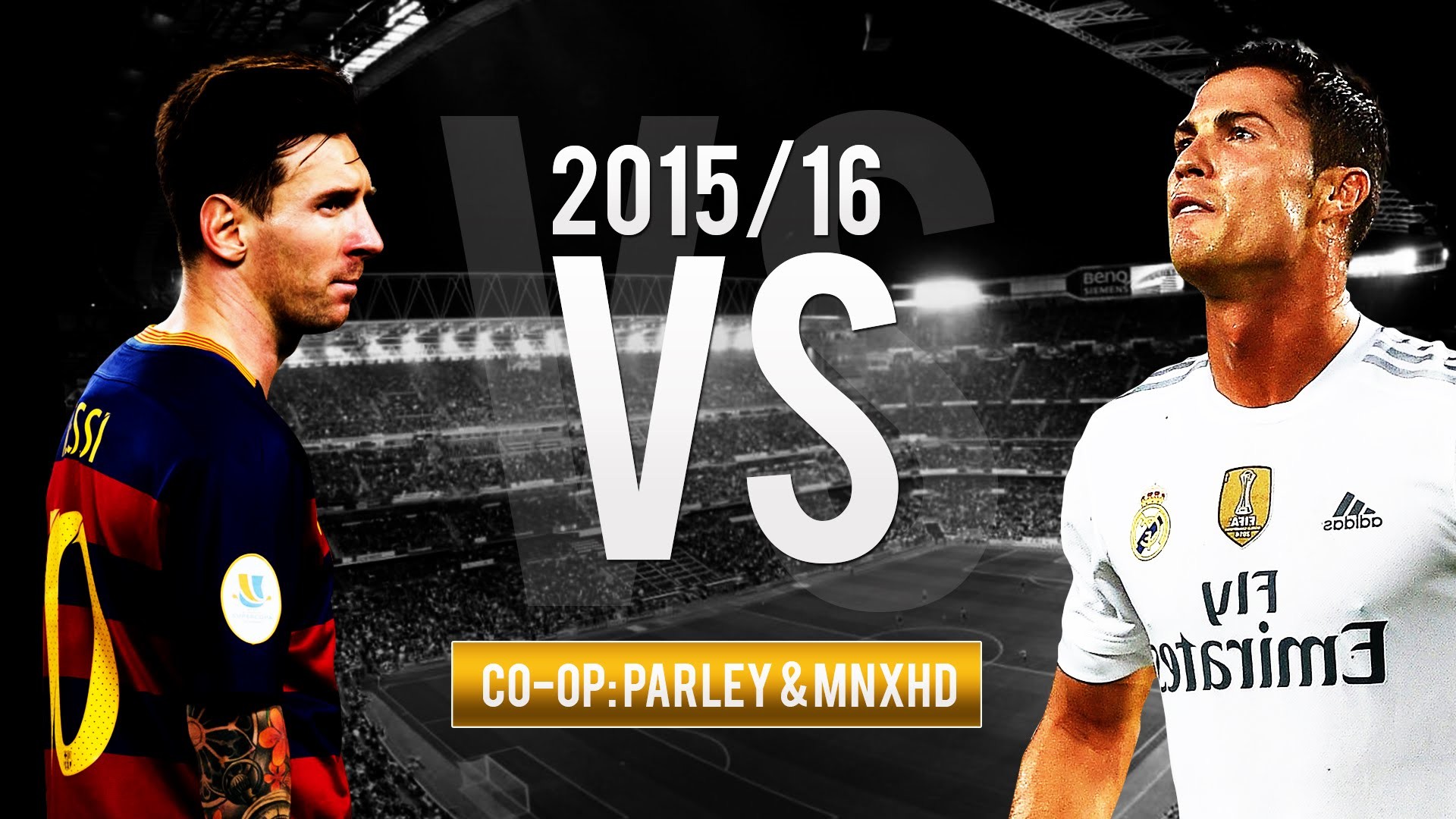 1920x1080 Cristiano Ronaldo vs Lionel Messi - The Ultimate Battle 2015/16 | HD -  YouTube
