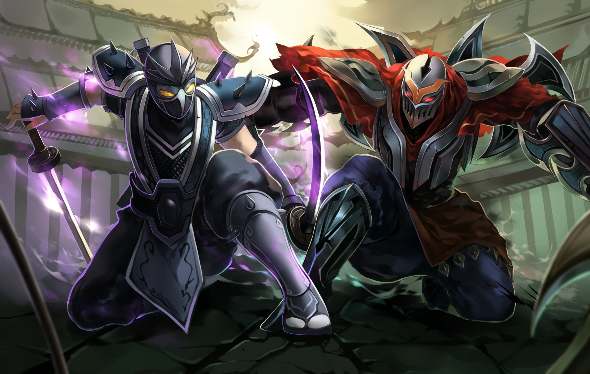 2266x1438 League Of Legends Zed Wallpapers Wide Is Cool Wallpapers