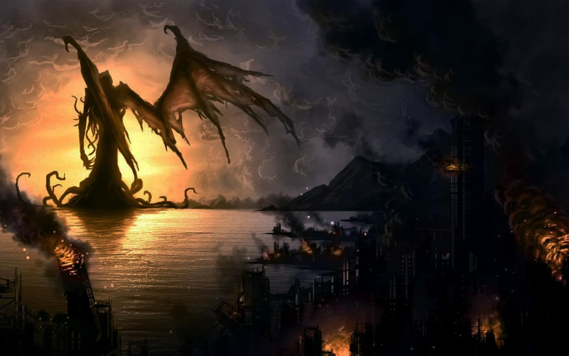 1920x1200 Cthulhu Wallpapers - Full HD wallpaper search