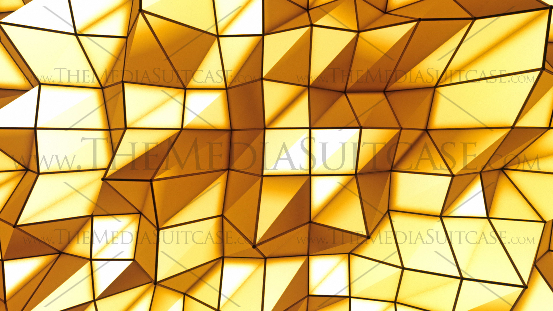 1920x1080 Gold Abstract Background Loops – 4 Variations