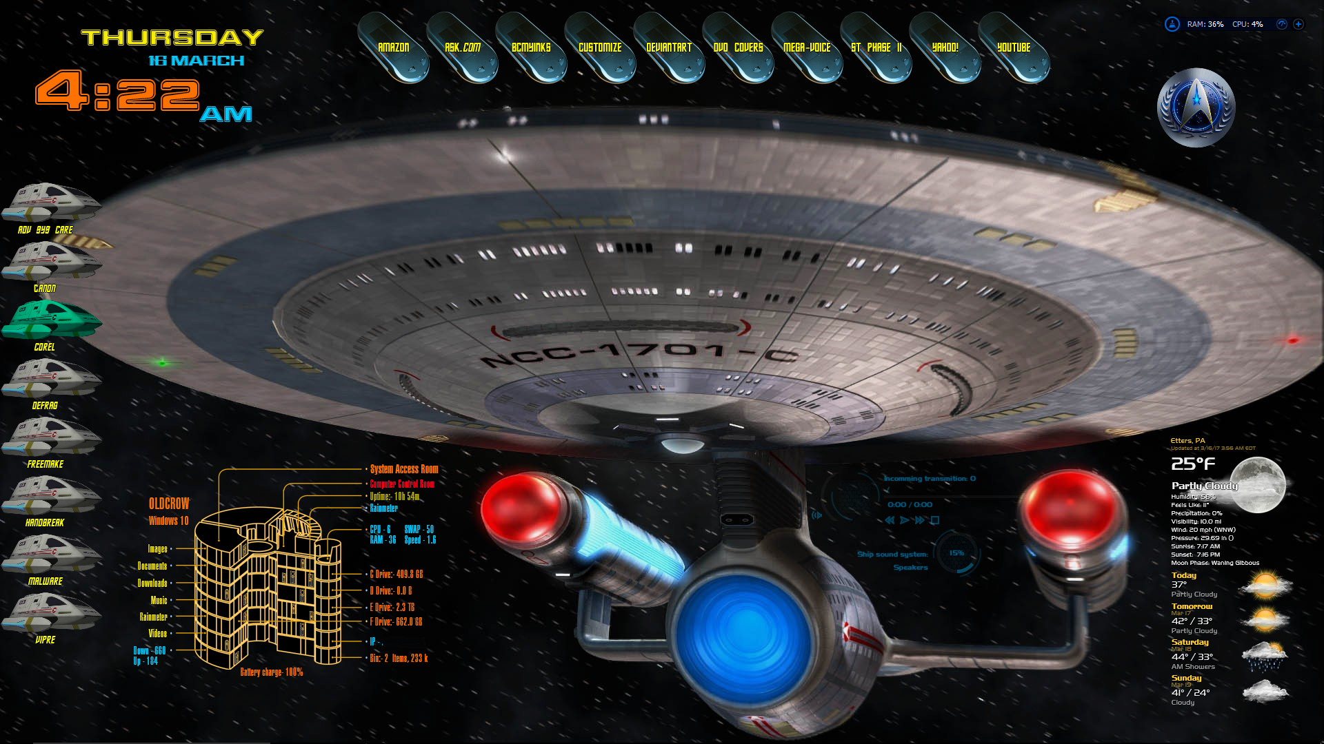 1920x1080 Star Trek Themes 3.0 by oldcrow10 Star Trek Themes 3.0 by oldcrow10
