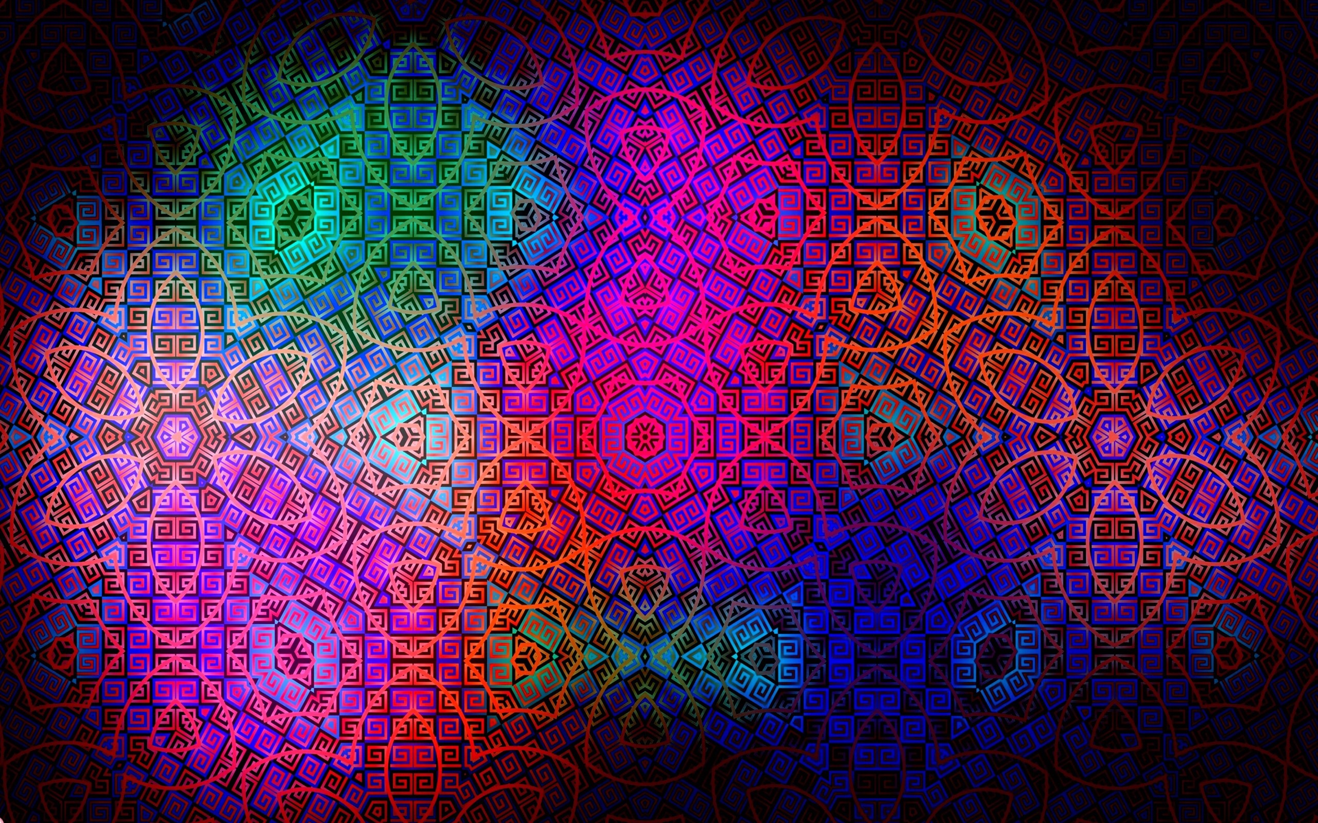 2560x1600 Wallpaper Pattern, Color, Colorful, Dark
