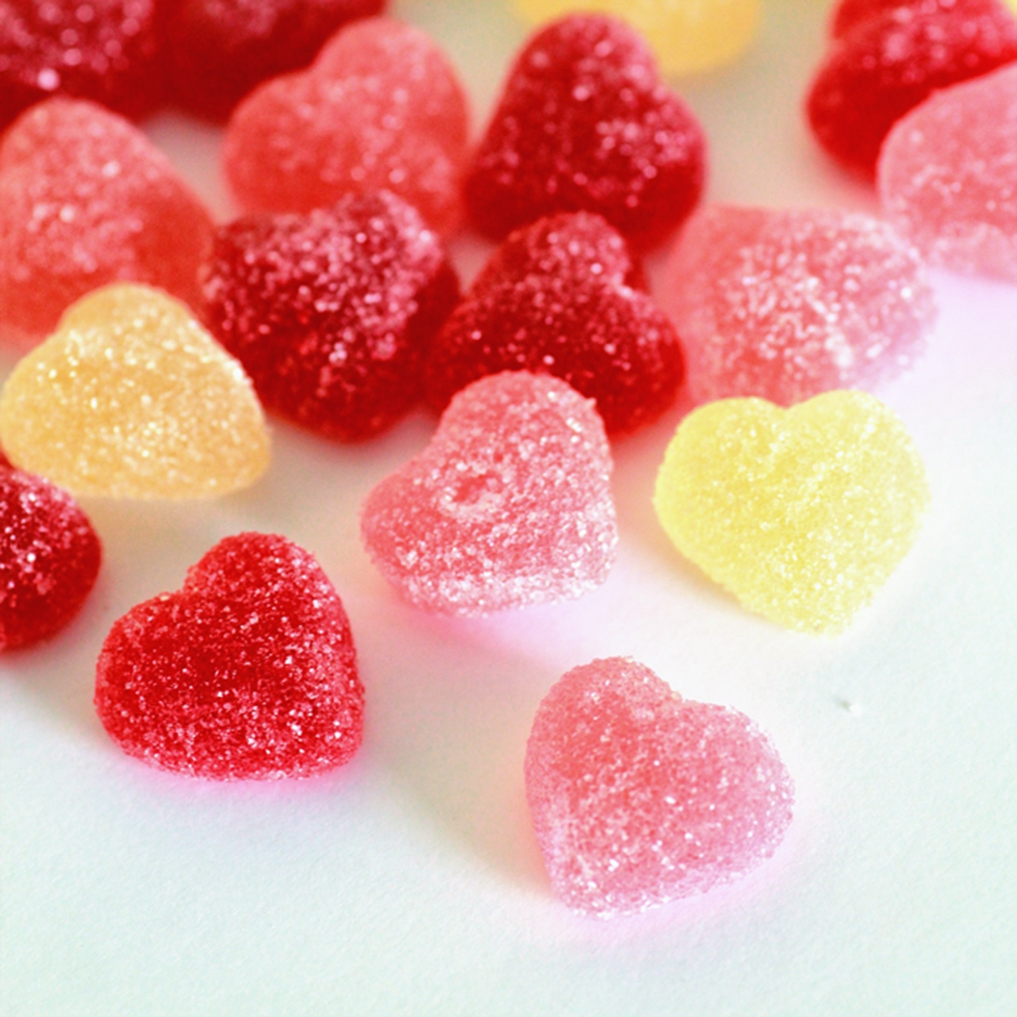 2000x2000 heart sugar coated candies