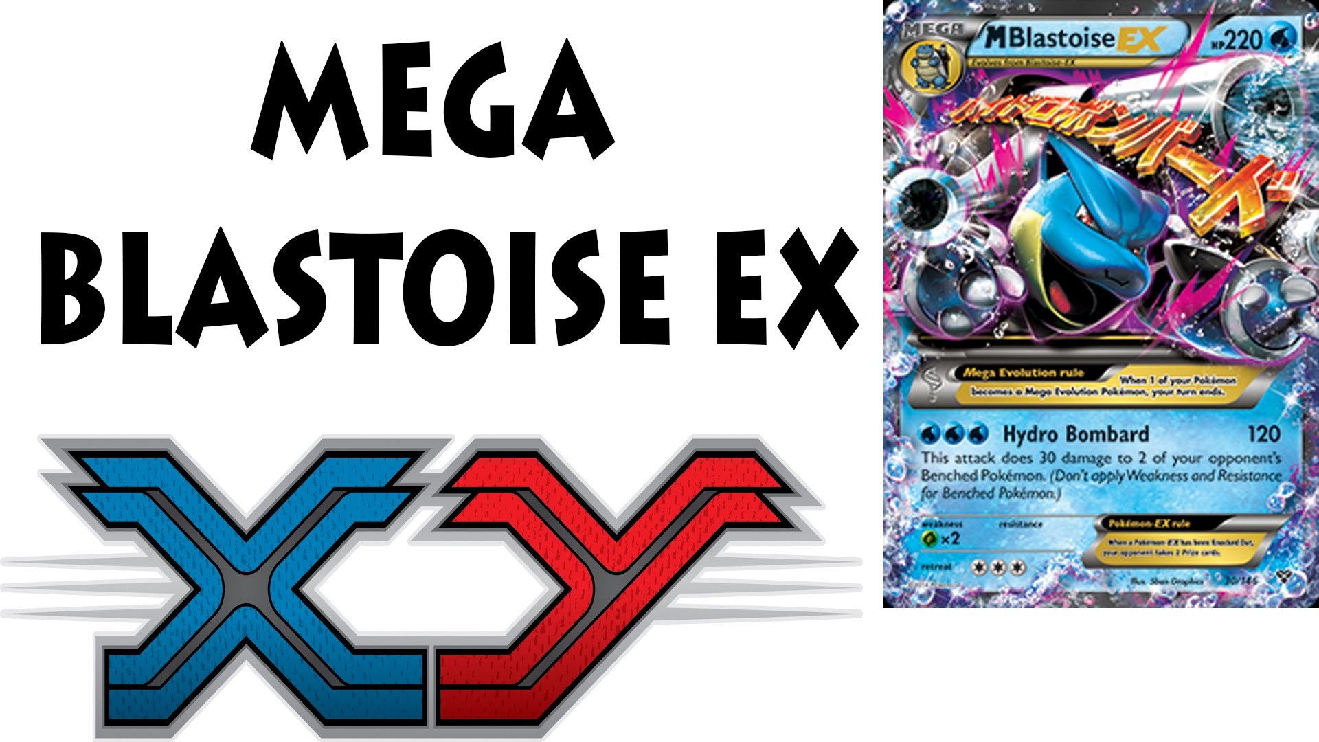 1920x1080 Mega Blastoise EX! (Awesome Pull)