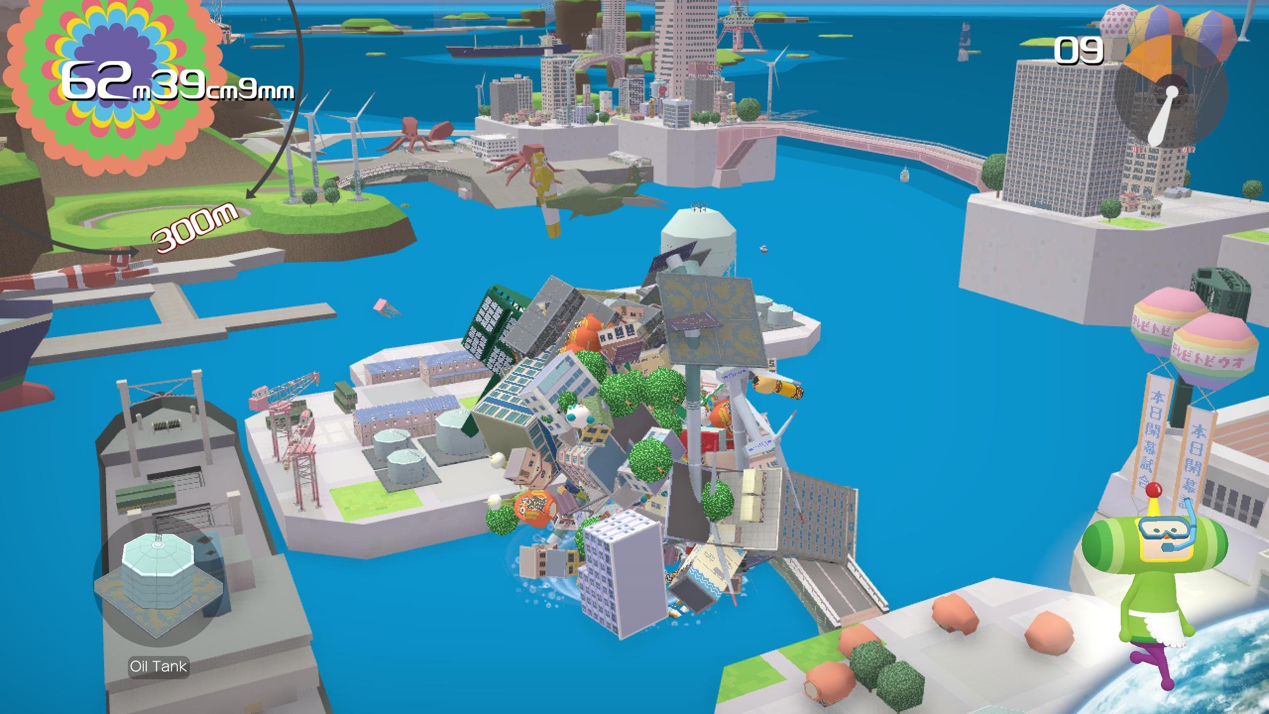 2560x1440 That's perhaps what I find most fascinating and brilliant about Katamari  Damacy – that it takes you so quickly from smallest to biggest, from victim  to ...