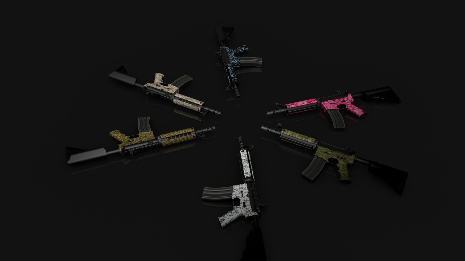 CS:GO Guns Rifles 4K Wallpaper #4.3177