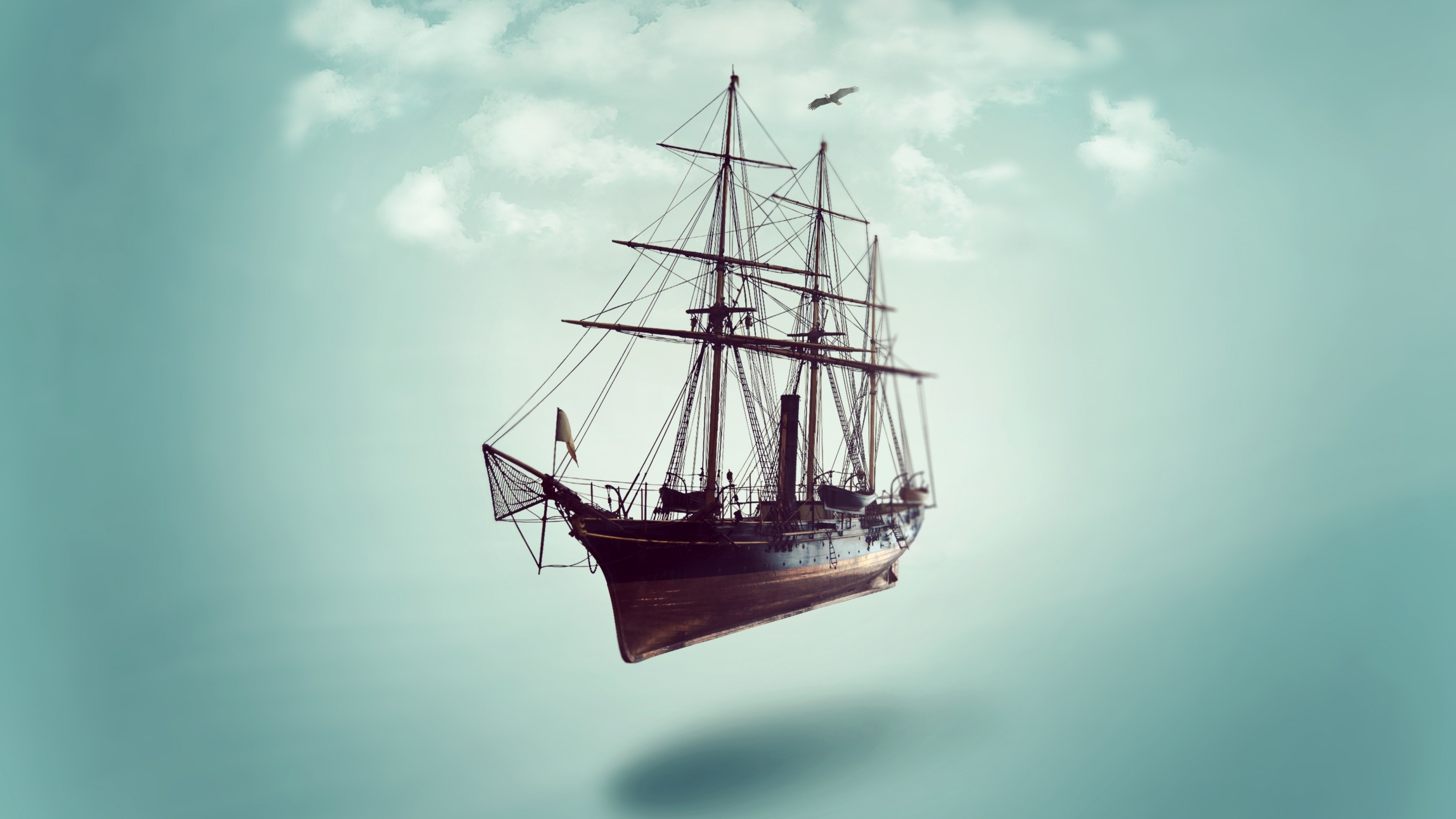 3840x2160 Tags: Pirate ship, HD