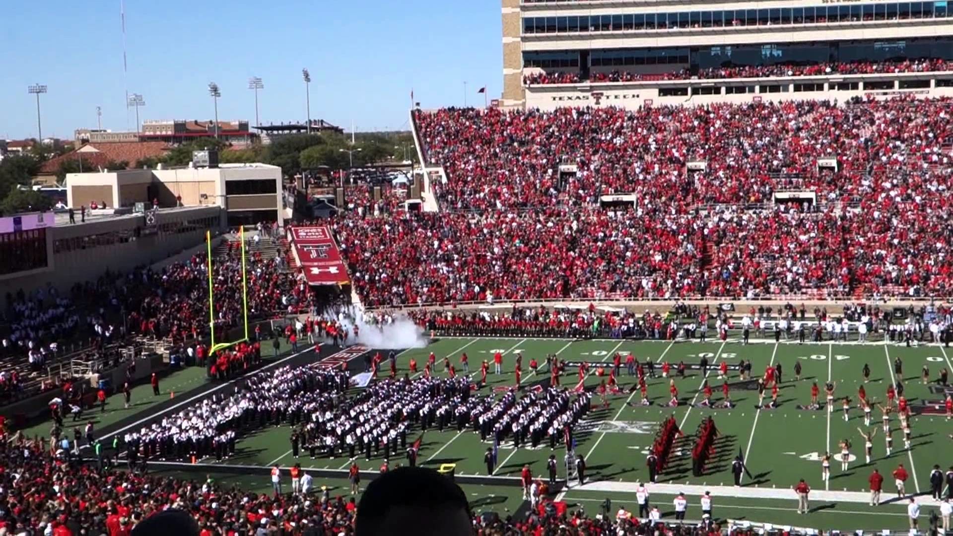 1920x1080 Texas Tech vs. Iowa State - Entrance of Red Raiders and run of the Masked  Rider - YouTube