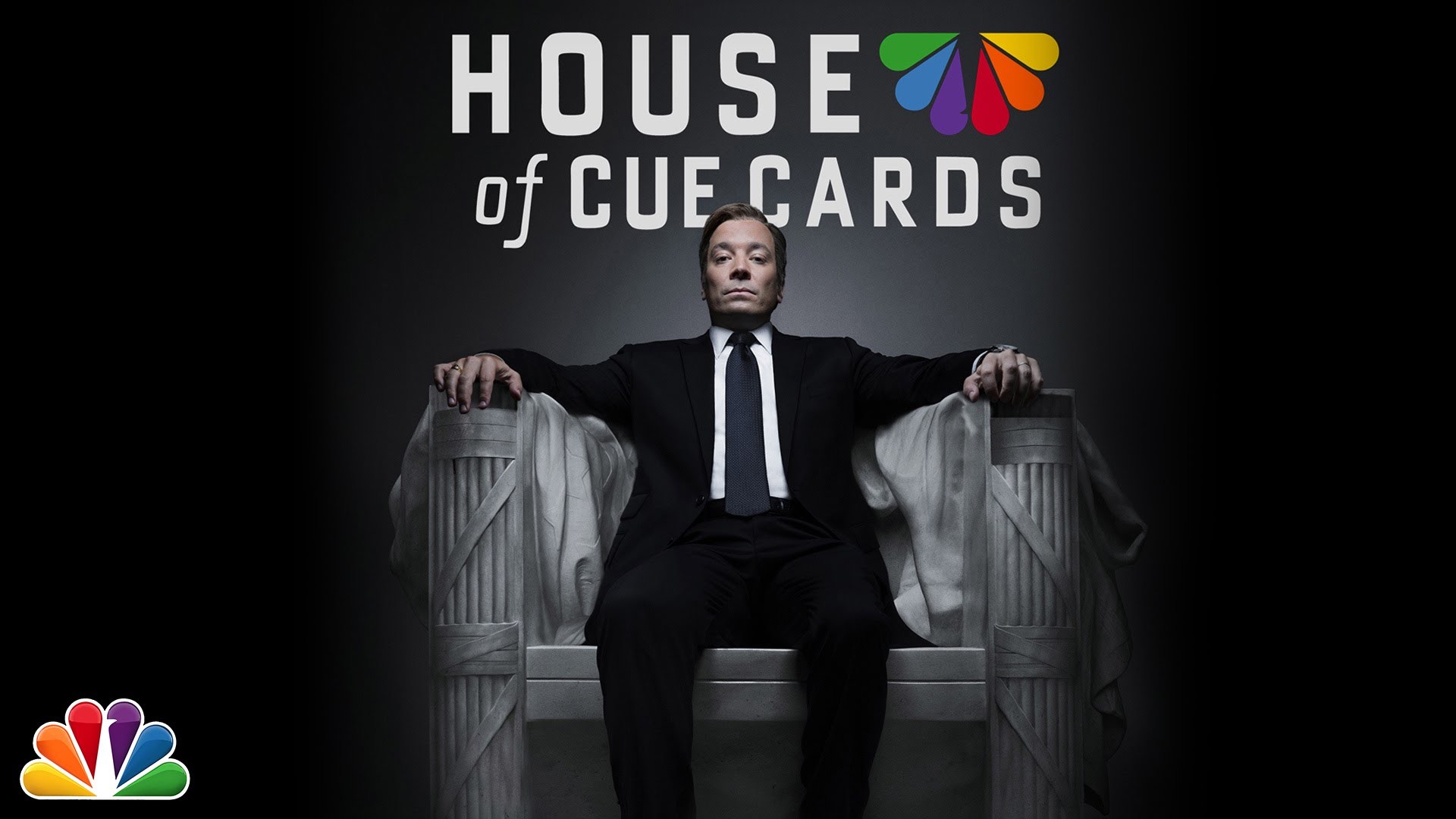 1920x1080 'House of Cue Cards', Jimmy Fallon Channels Frank Underwood in 'House of  Cards' Parody