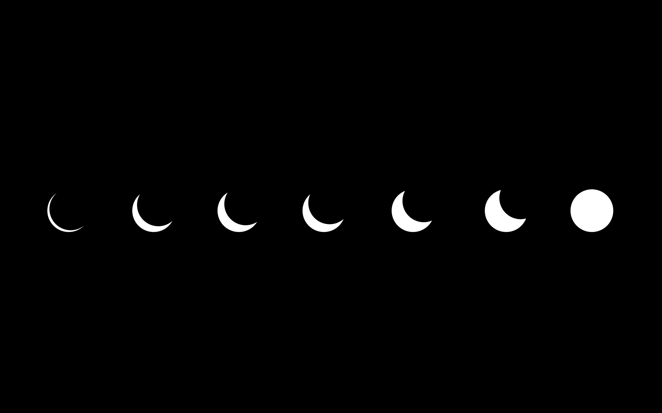 2560x1600 Pin for Later: 42 Inspiring Desktop Wallpapers to Tackle Anything Fases de  Lua by Arthur Andrini A simple lapse of the phases of the moon makes for an  ...