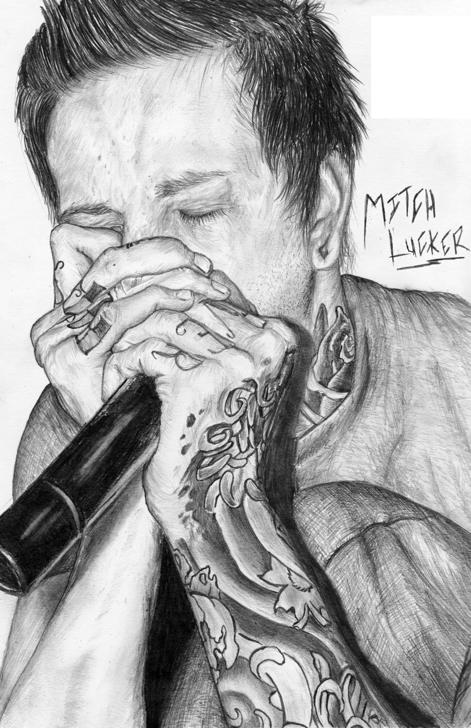 1600x2473 ... Mitch Lucker - Suicide Silence by JamieHargrave