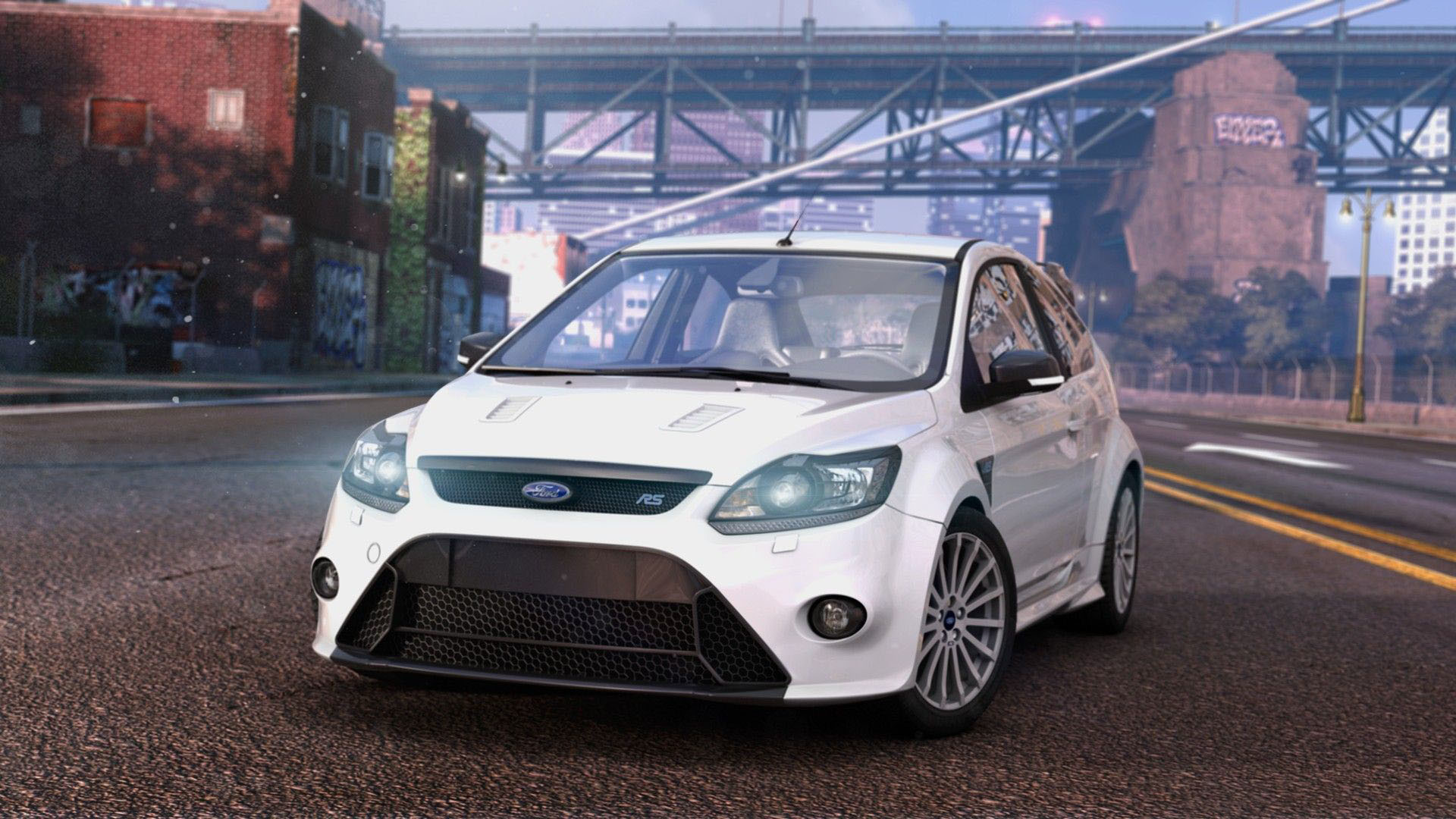 1920x1080 The Crew - 2010 Ford Focus RS  wallpaper