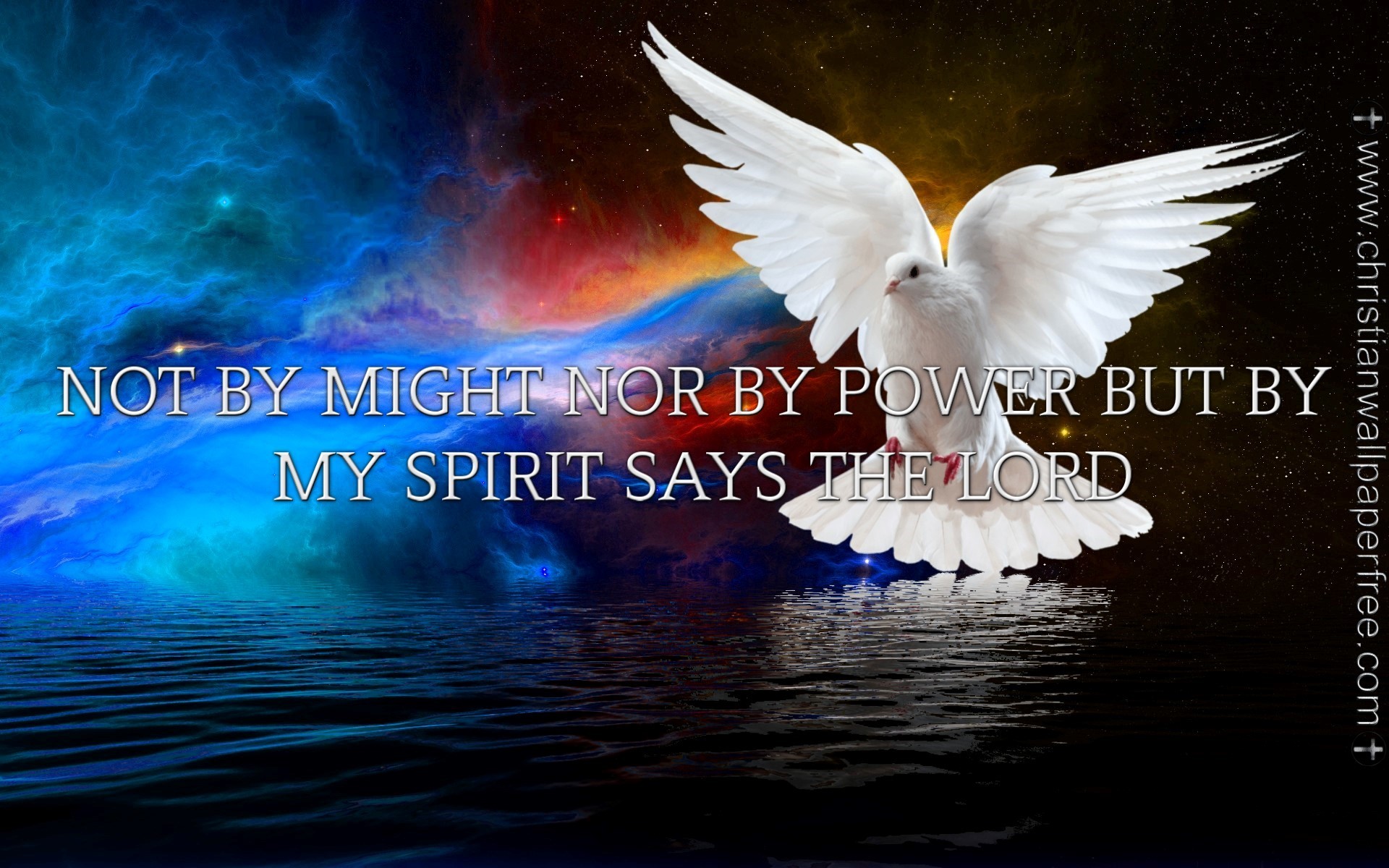 1920x1200 By My Spirit Says The Lord